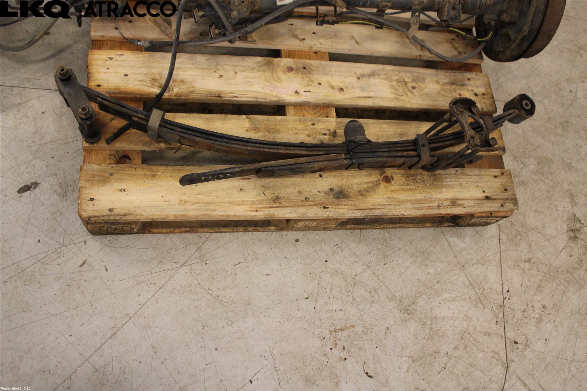 Ford RANGER EU 12-23 Bladfjærfeste Bak