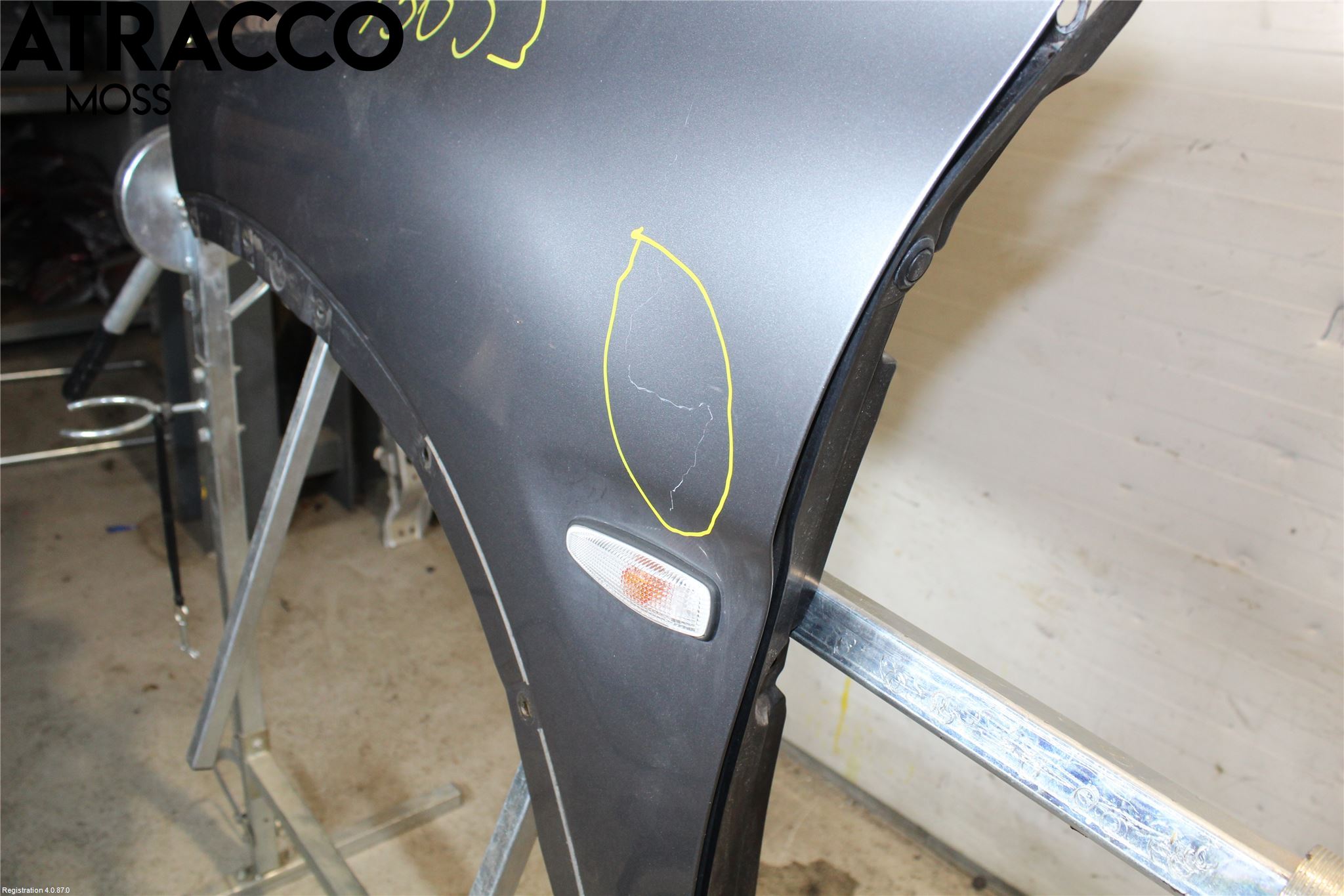 Citroen C4 GRAND PICASSO 07-13 Skjerm Foran Venstre