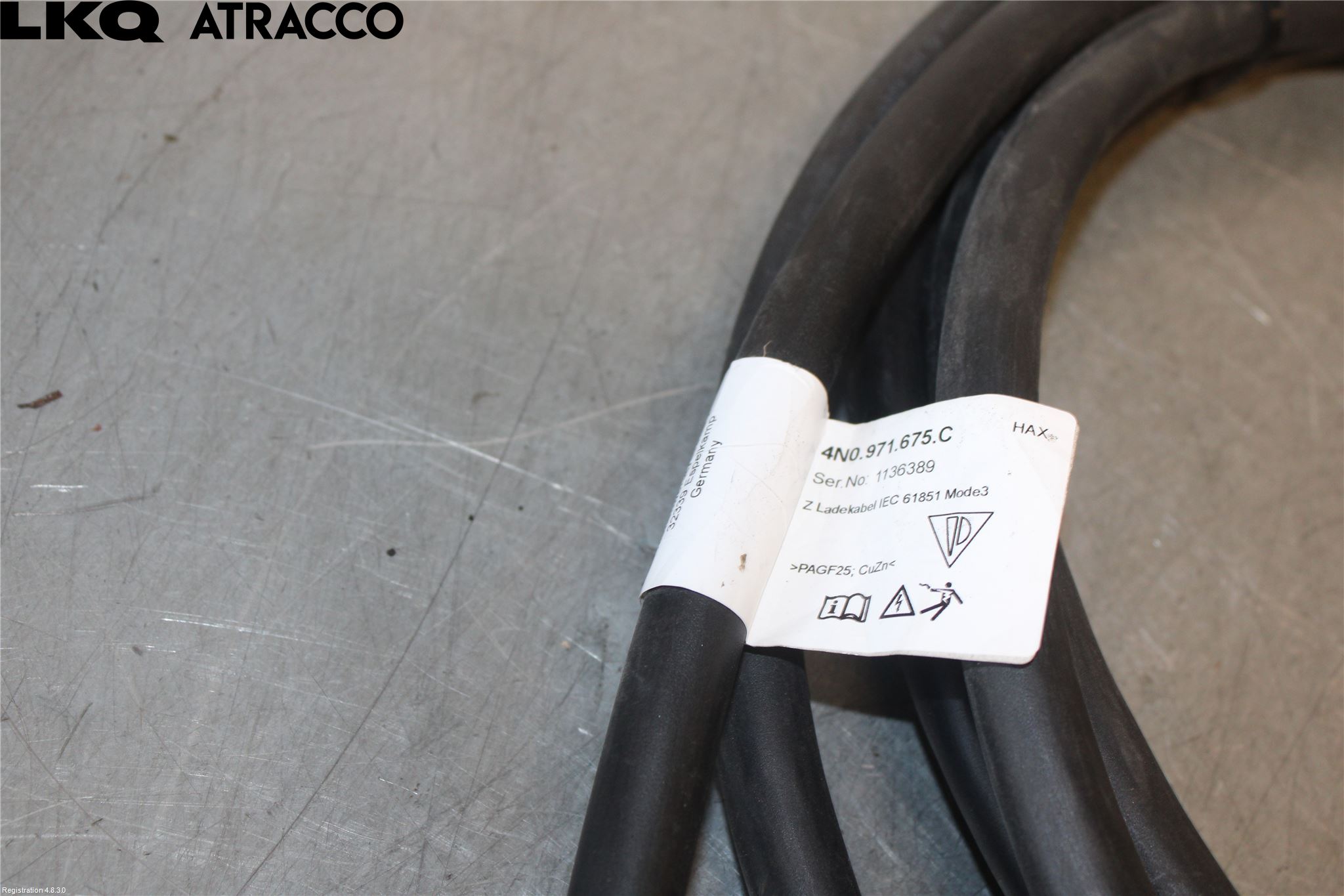 Volkswagen VW ID.3 21- Laddkabel Elbil