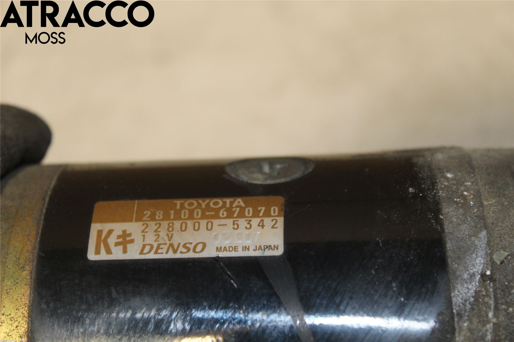 Toyota HI-ACE 95-05 Startmotor Diesel