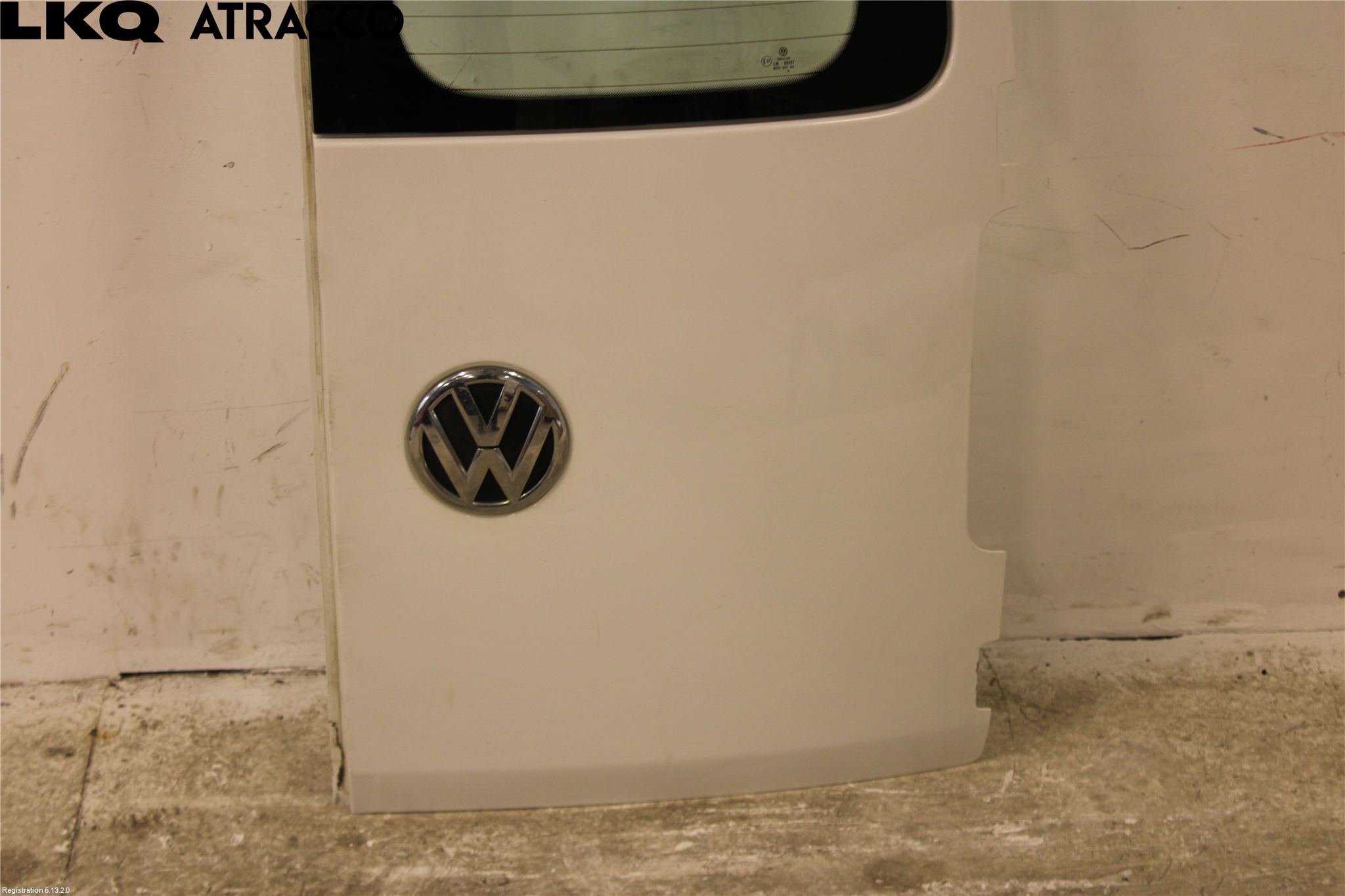 Volkswagen VW CADDY 11-15 Dør Bak Van - Vare Høyre