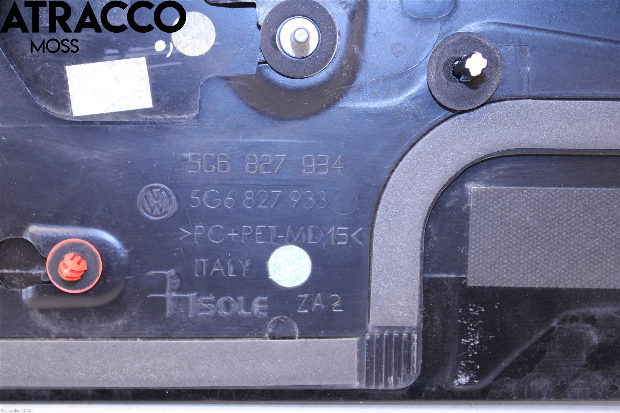 Volkswagen VW GOLF / E-GOLF VII 13-20 Spoiler Bakluke