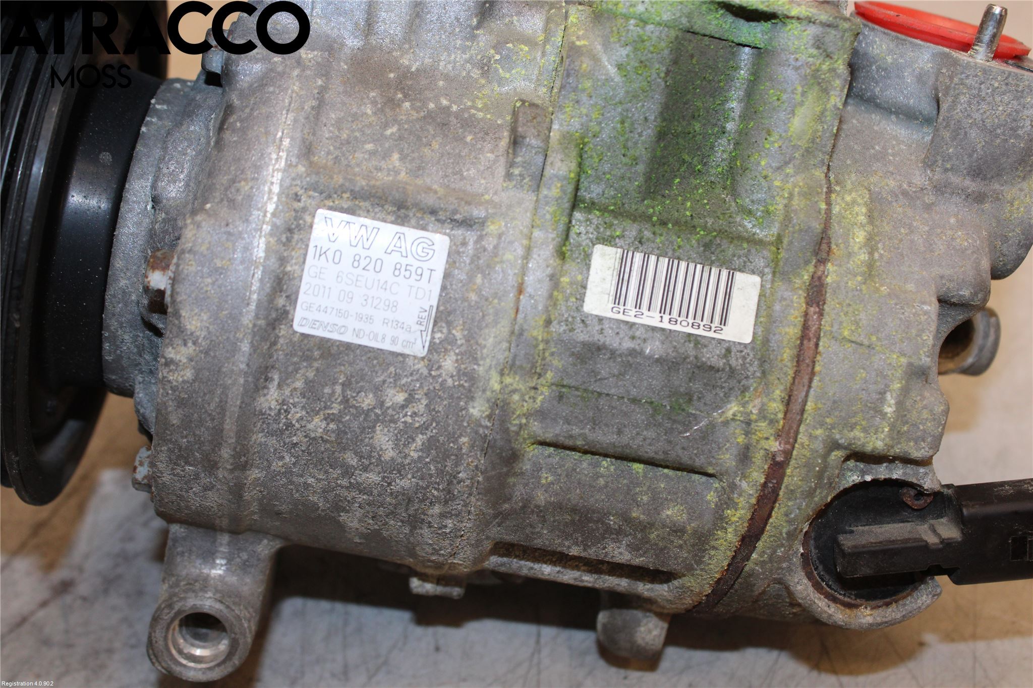 Volkswagen VW GOLF VI 09-13 Varme Ac Kompressor