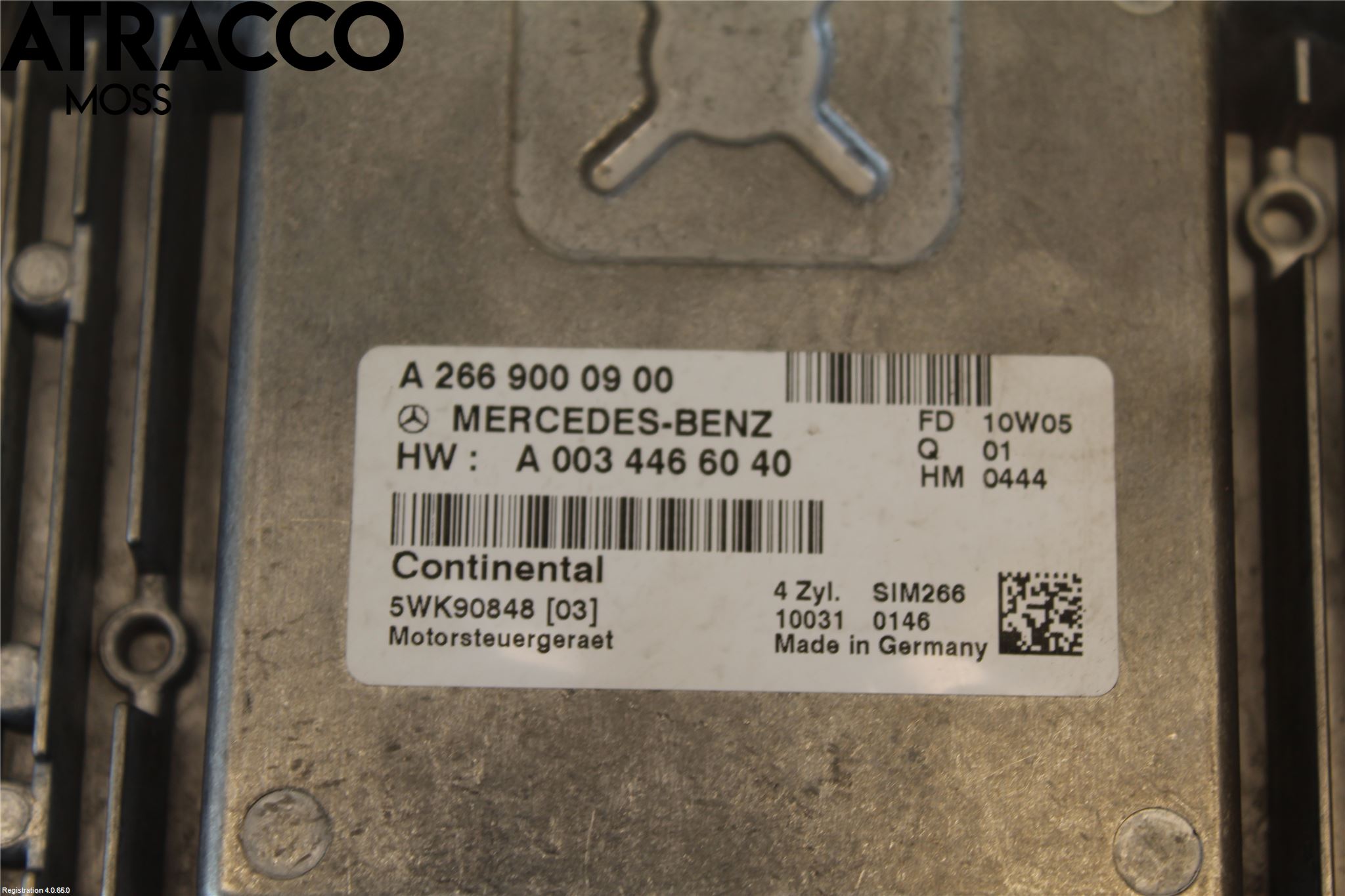 Mercedes-Benz MB A-KLASS (W169) 04-12 Styreenhet Øvrig