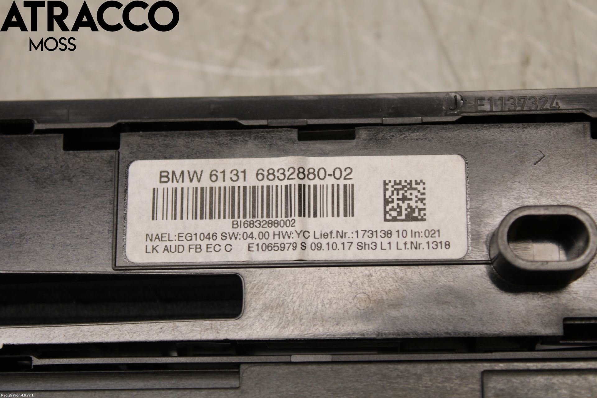 BMW 3 F30/F31/F80 12-19 Varme Ac Betjening-Display