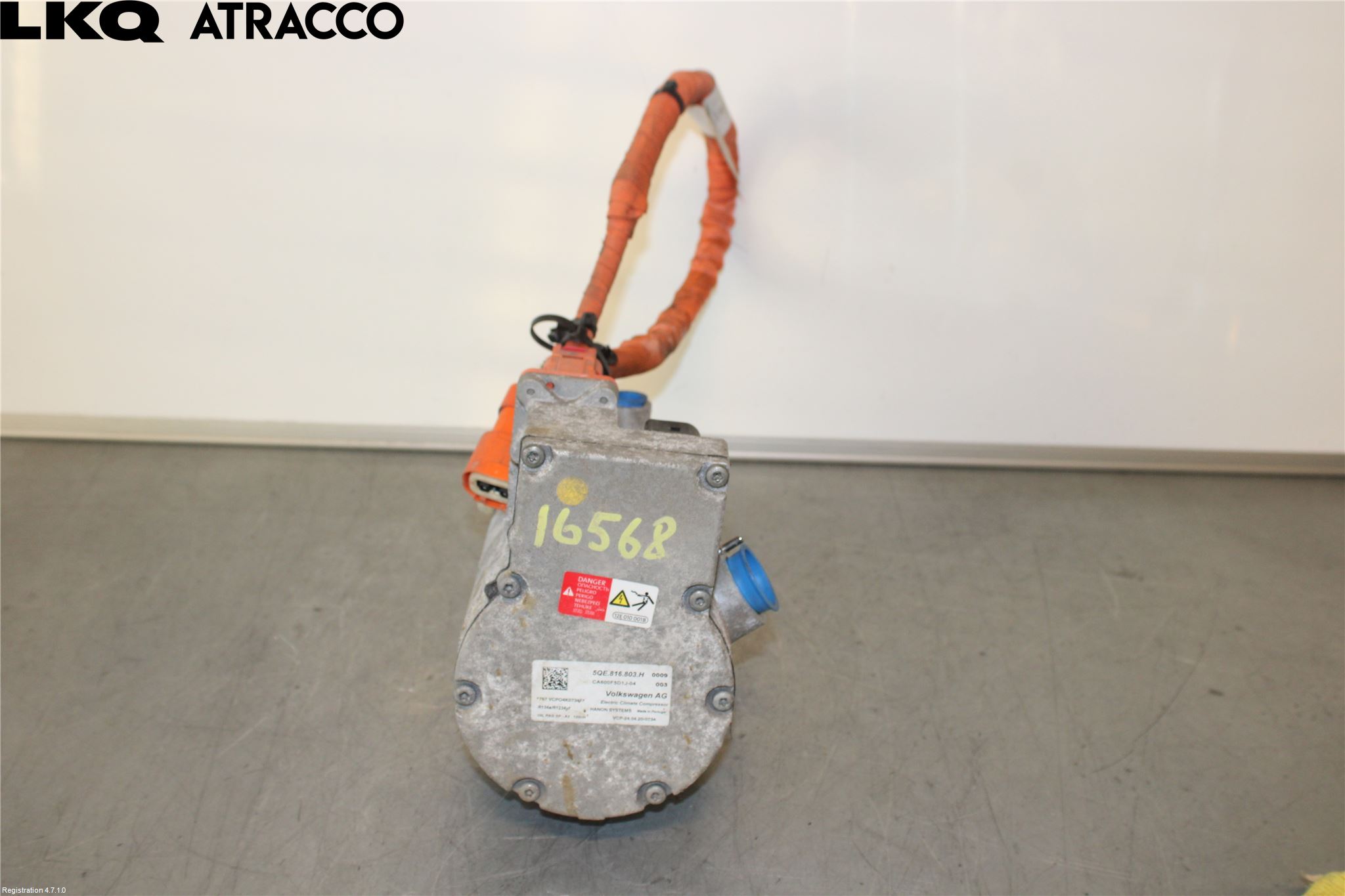 Skoda SUPERB 16-24 Varme Ac Kompressor