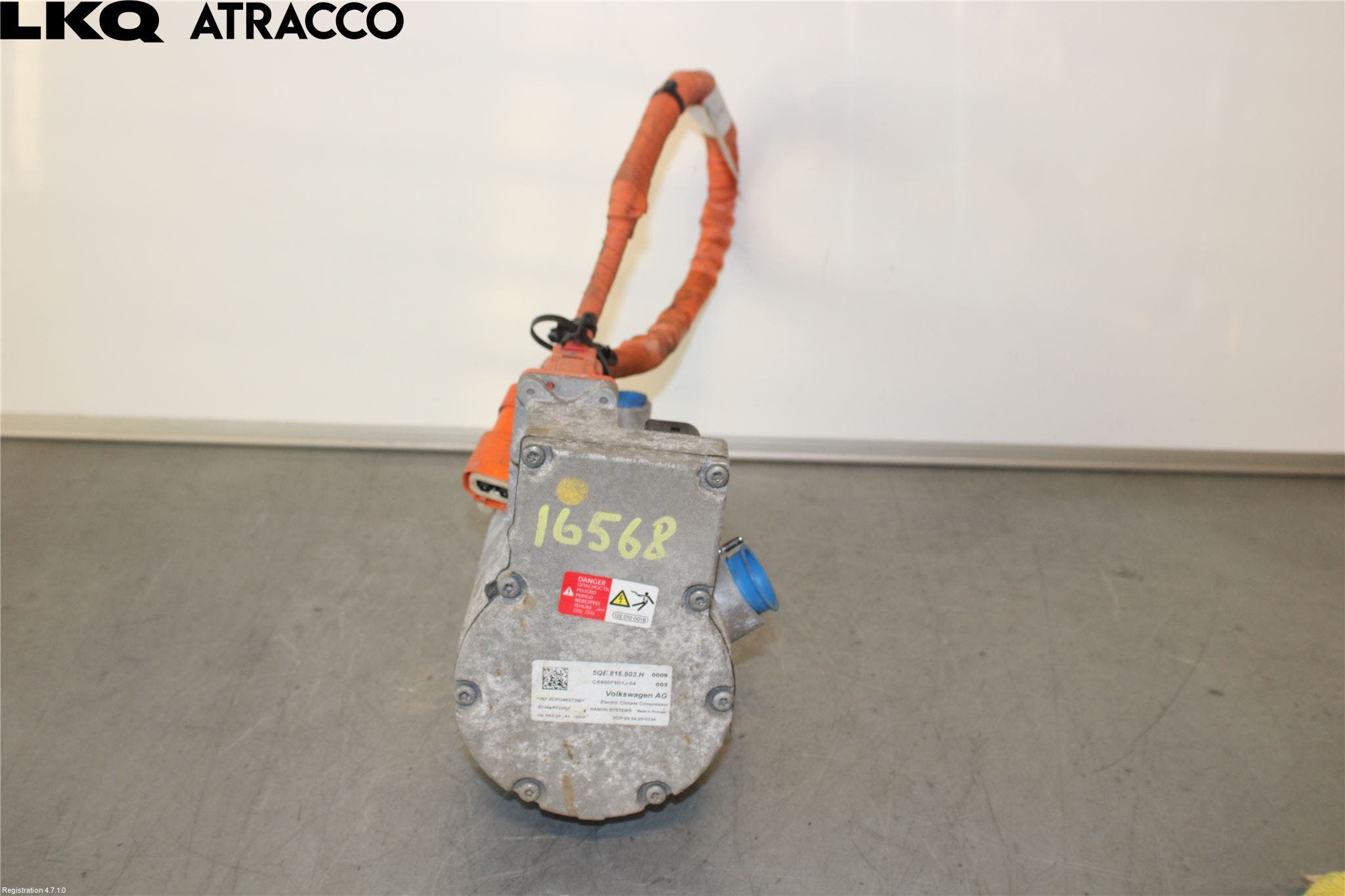 Skoda SUPERB 16-24 Varme Ac Kompressor