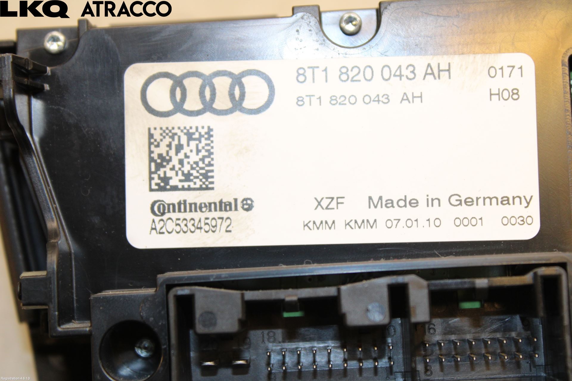Audi A4/S4 08-11 Varme Ac Betjening-Display