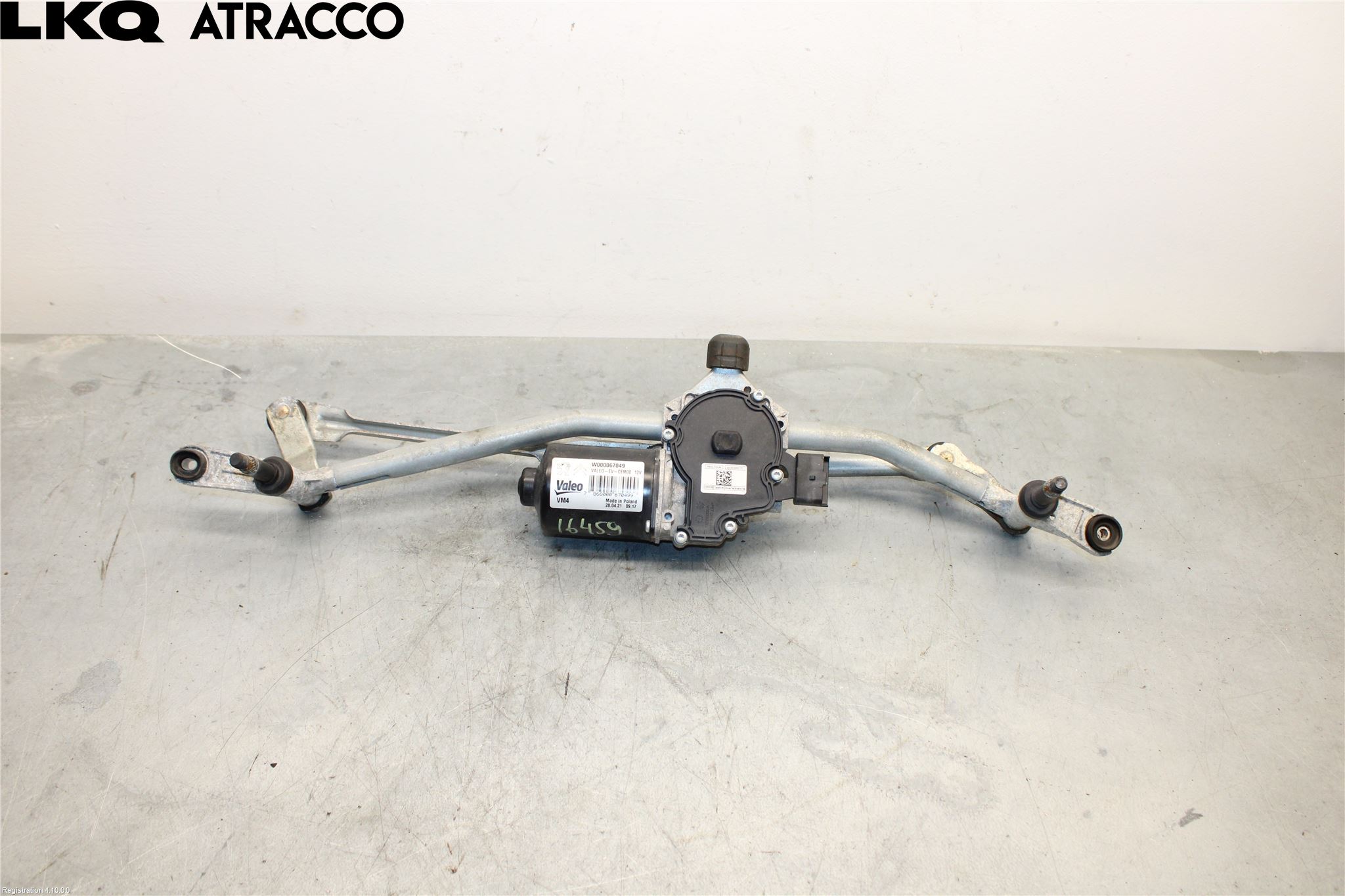 Peugeot EXPERT/E-EXPERT 17- Viskermotor Frontrute