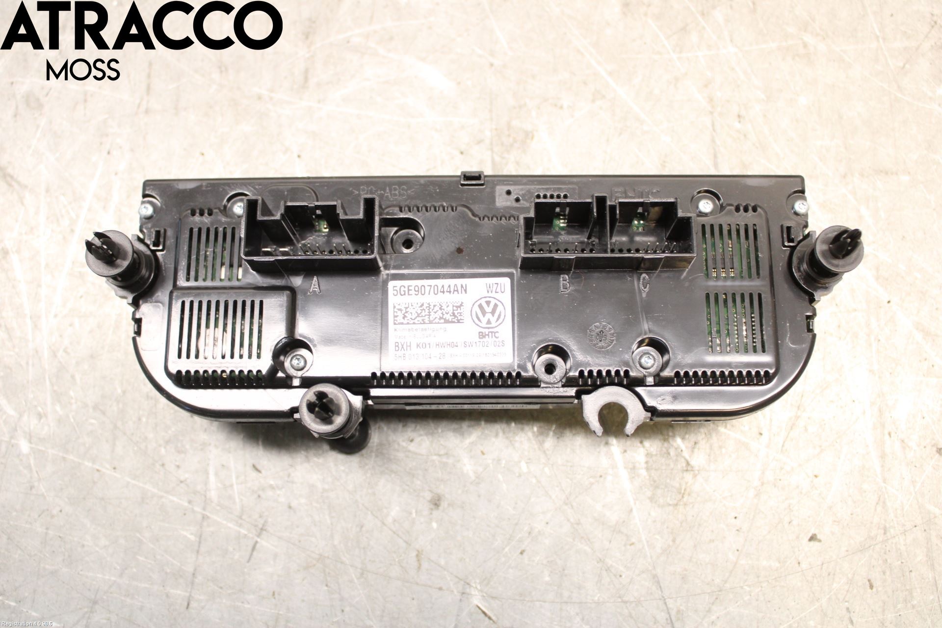 Volkswagen VW GOLF / E-GOLF VII 13-20 Varme Ac Betjening-Display