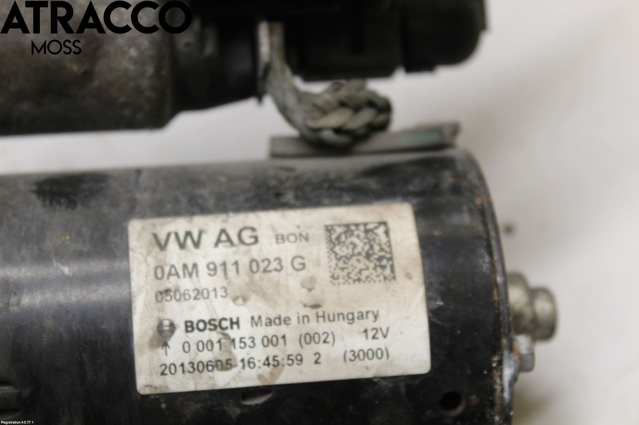 Volkswagen VW CADDY 11-15 Startmotor