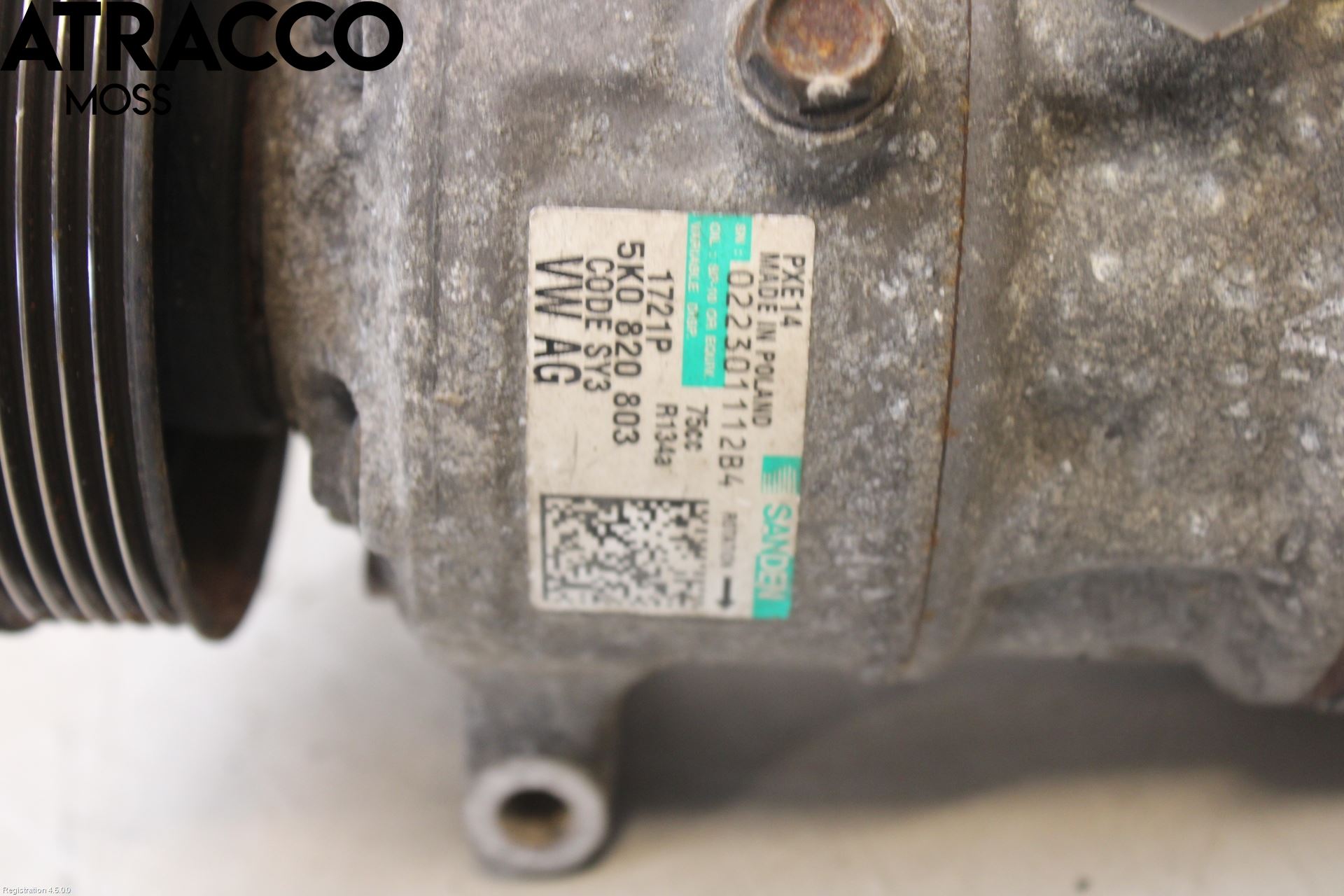 Volkswagen VW CADDY 11-15 Varme Ac Kompressor