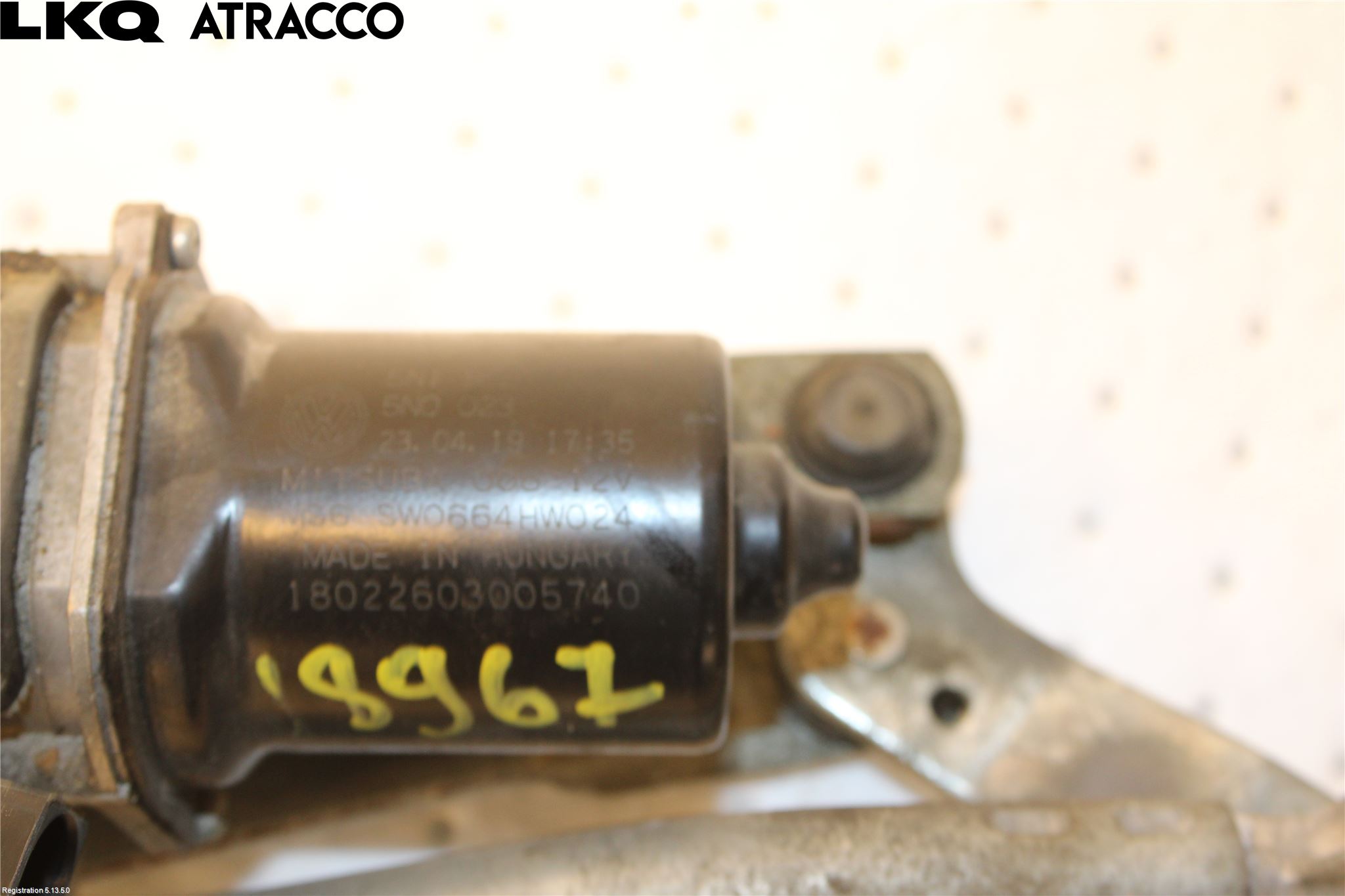 Volkswagen VW TIGUAN 16-24 Viskermotor Frontrute