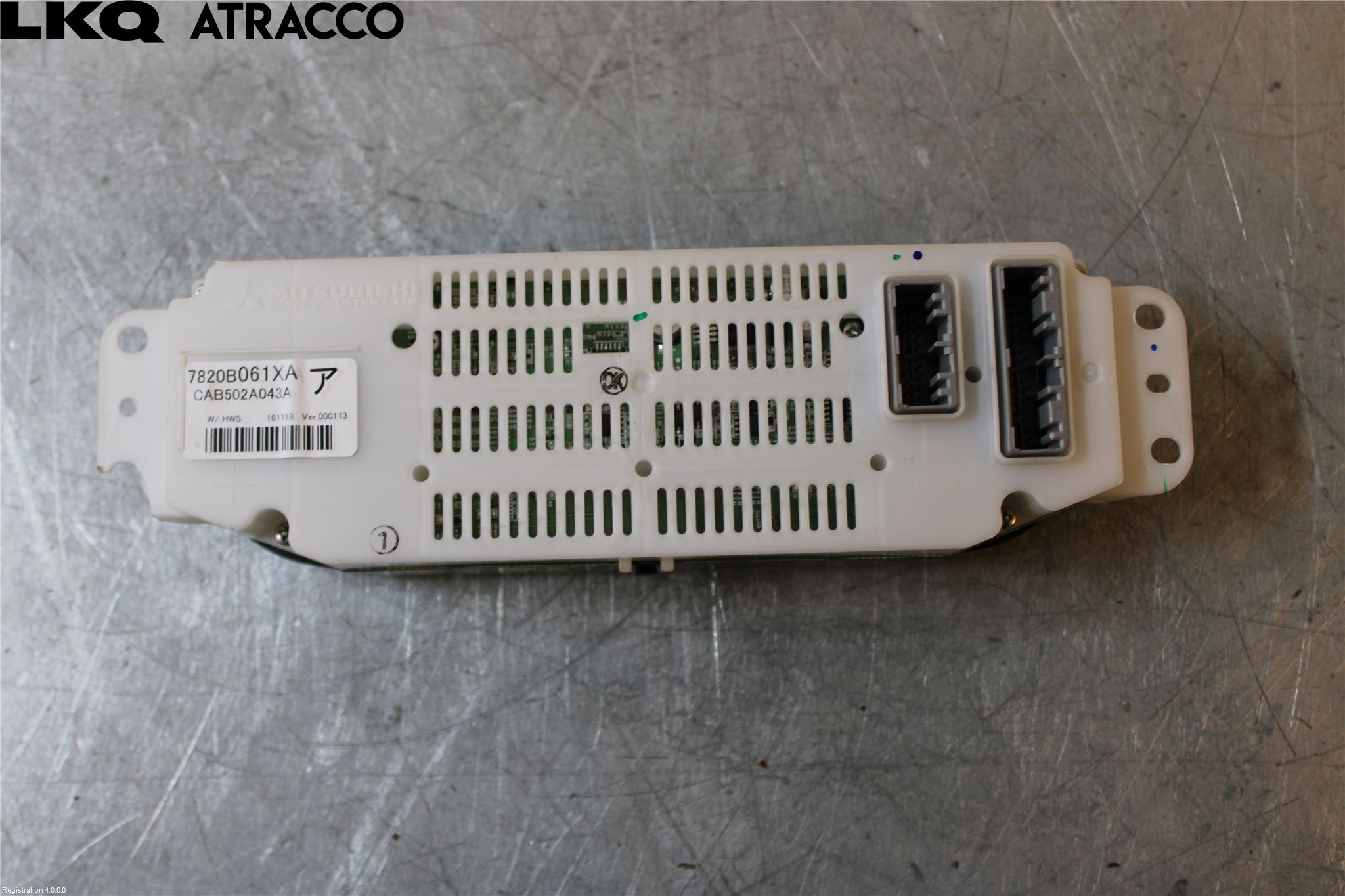 Mitsubishi OUTLANDER 13-21 Varme Ac Betjening-Display