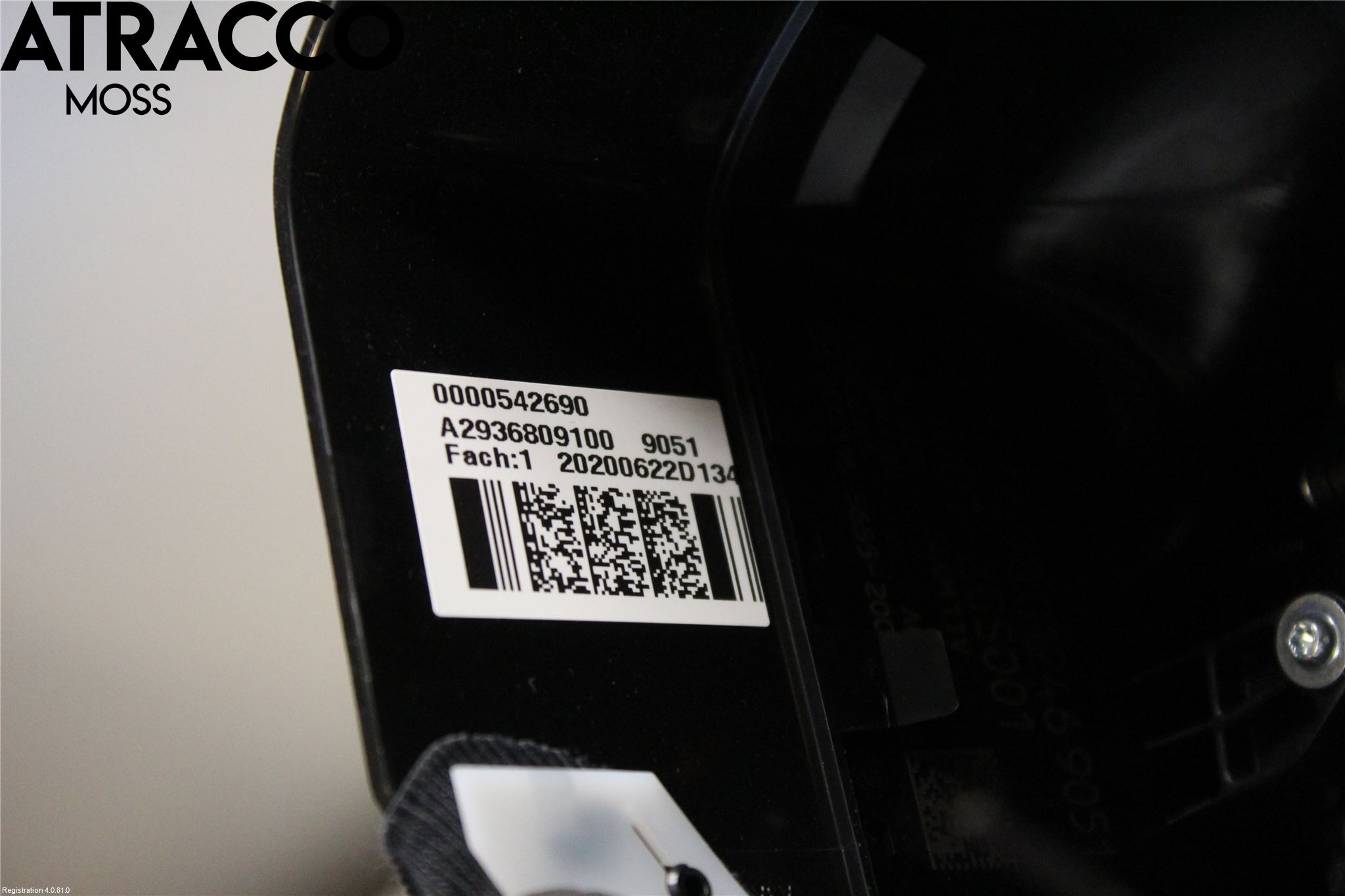 Mercedes-Benz MB EQC (N293) 20- Bryter Ratt Kombi H Og V