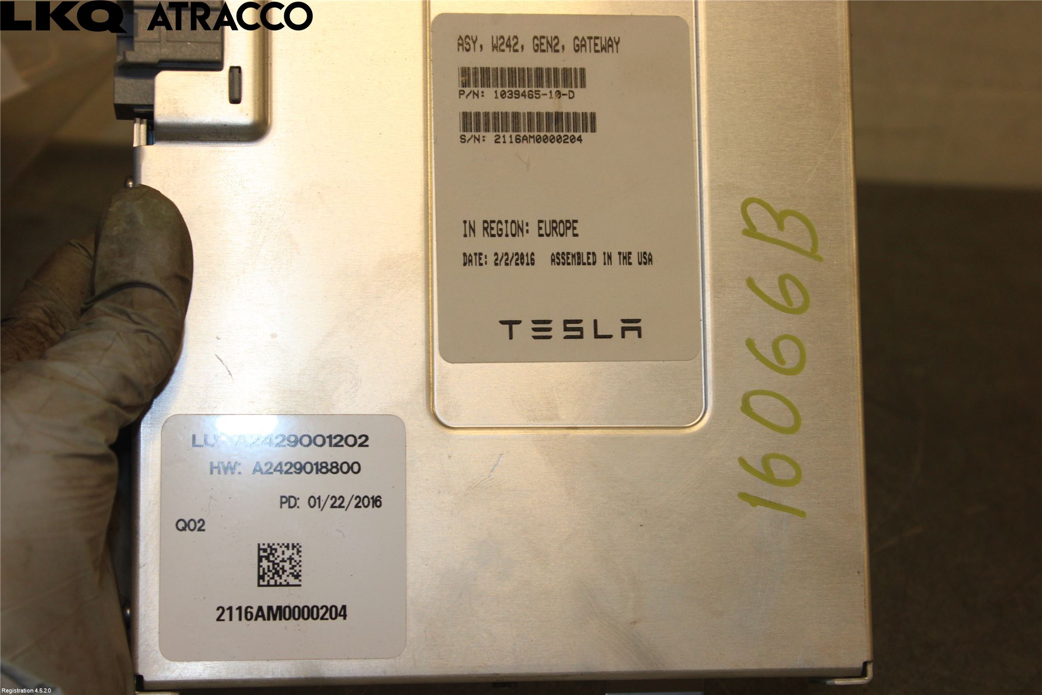 Mercedes-Benz MB B-KLASS (W246/W242) 12-19 Styreenhet Øvrig