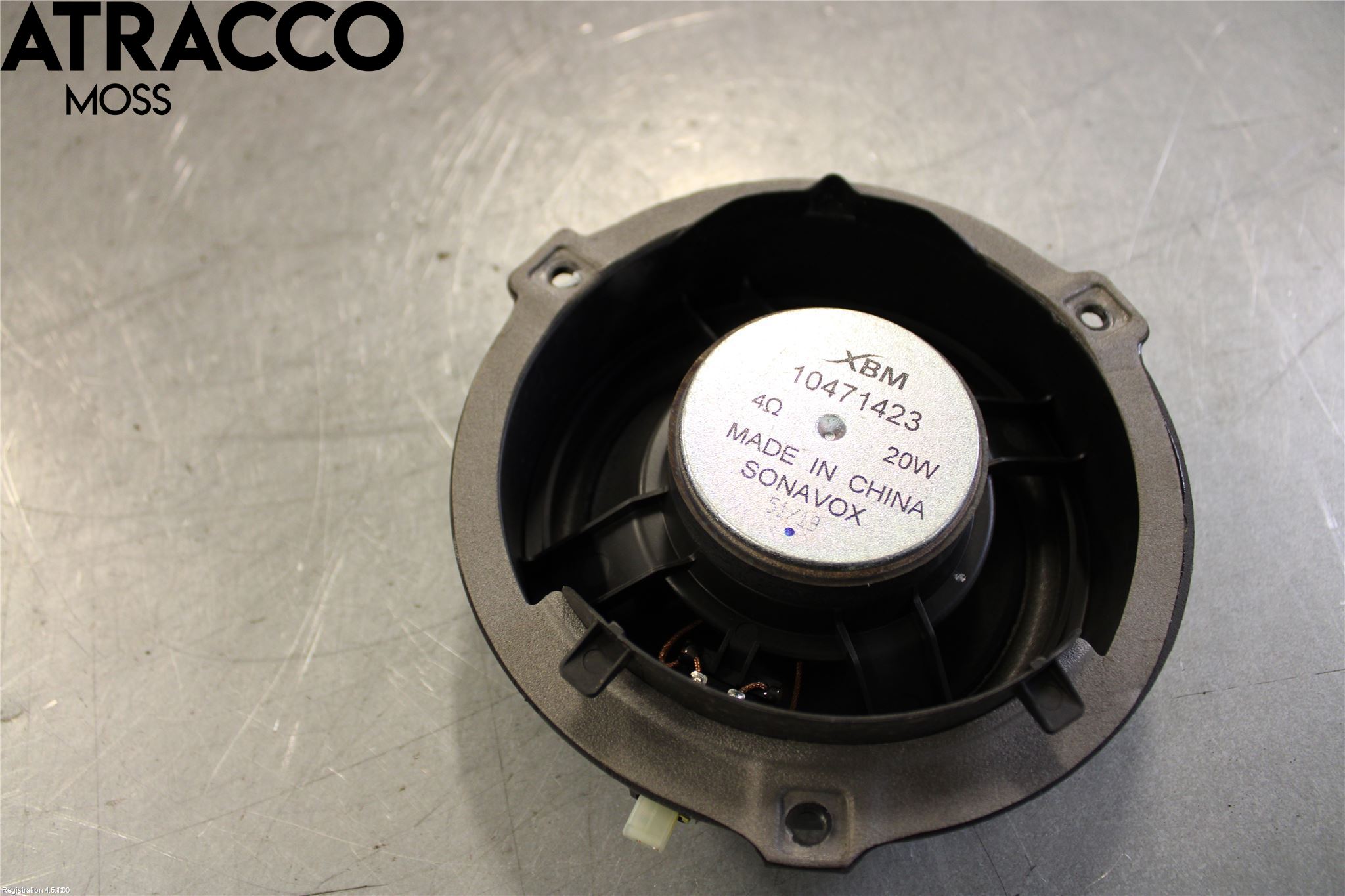 MG ZS EV 20- Innr Høyttaler