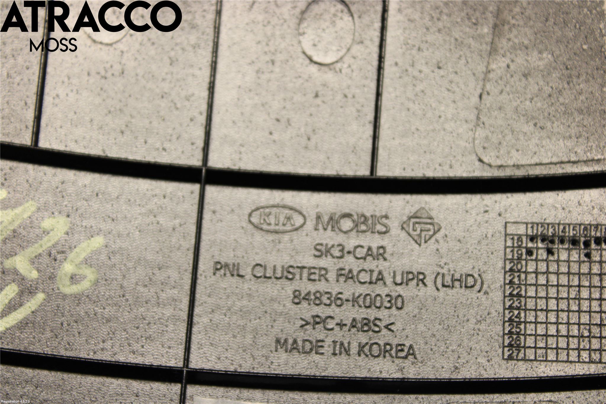 Kia SOUL 09- Instrument Ramme