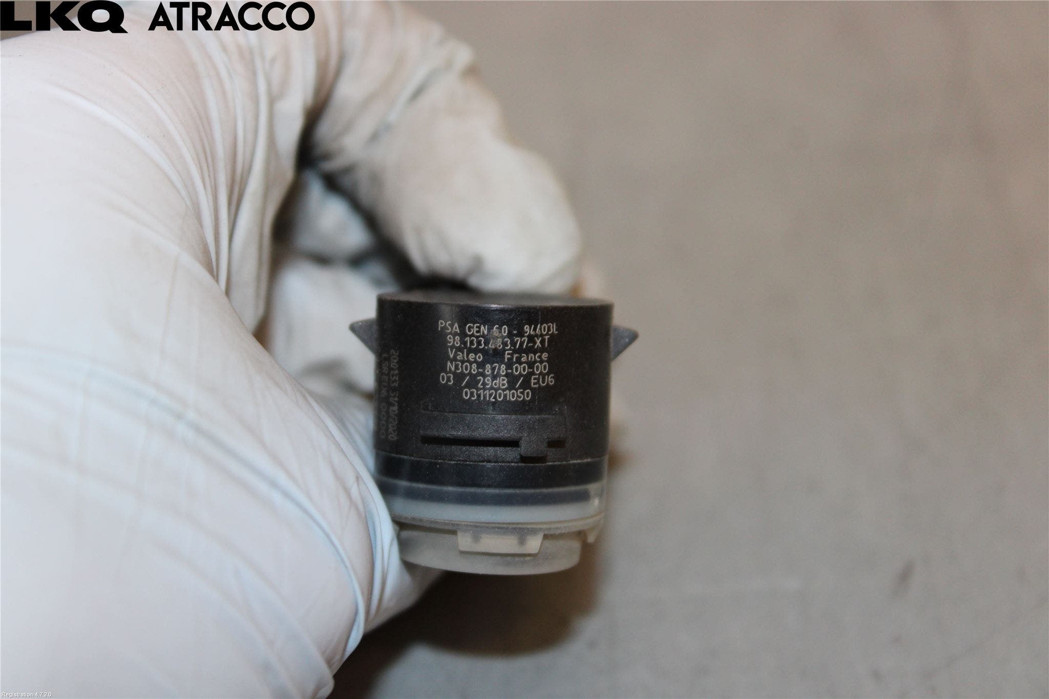 Peugeot 2008/E-2008 20- Sensor Ryggesensor