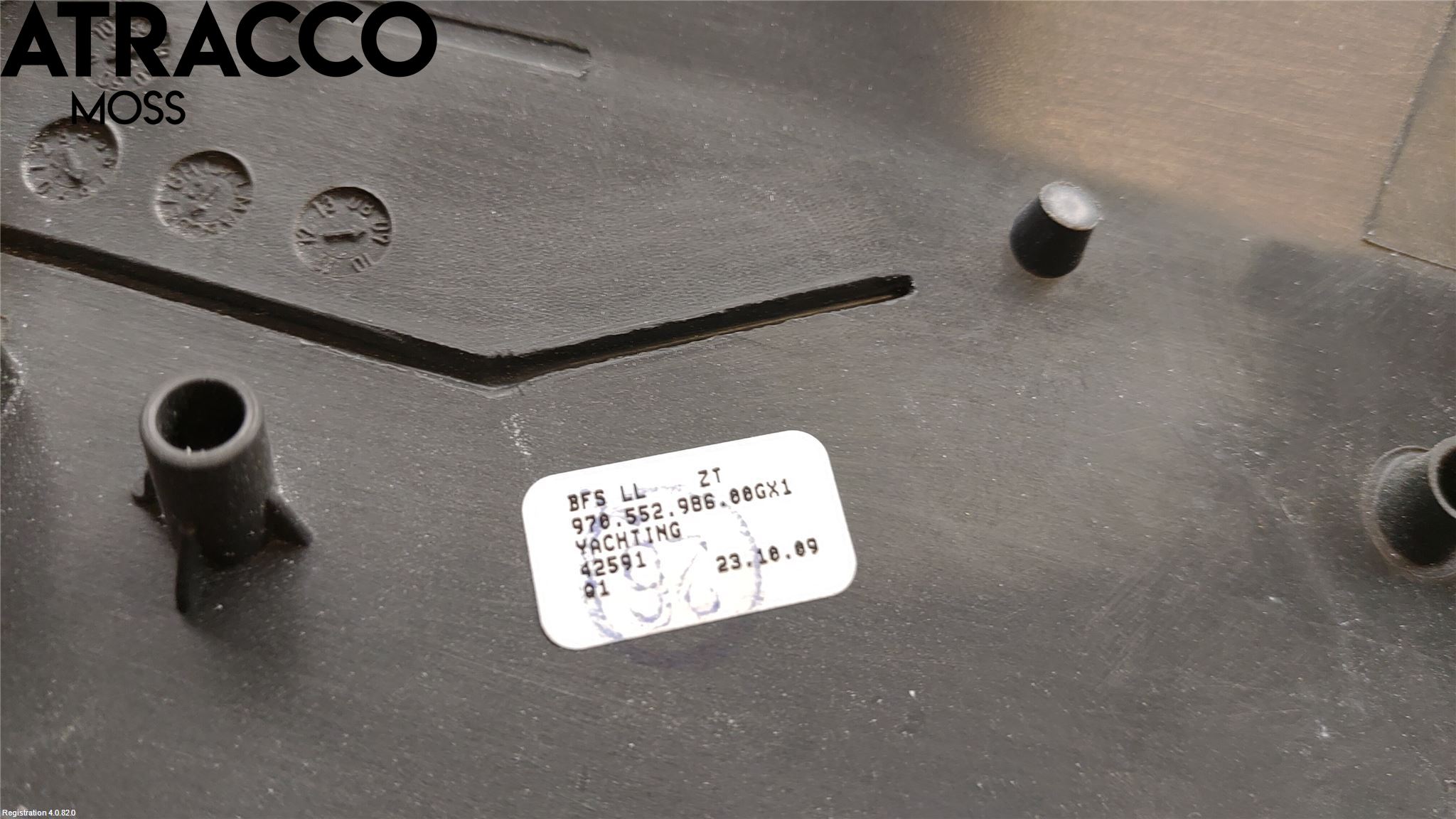 Porsche PANAMERA 09- Innr Dekor Instrbord