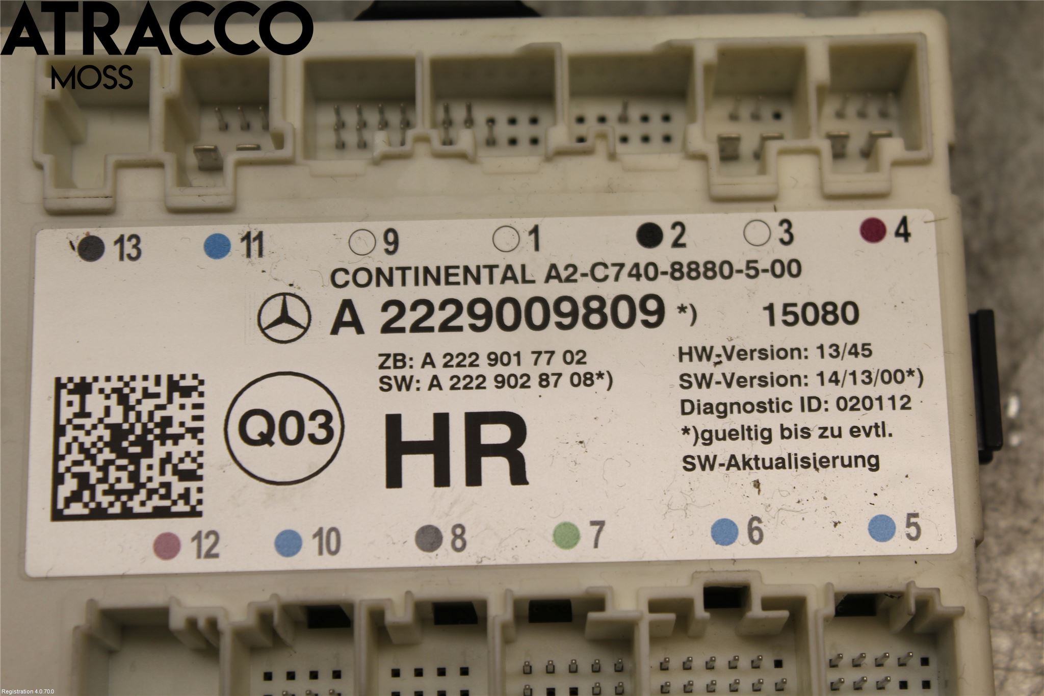 Mercedes-Benz MB S-KLASS (W222) 13-20 Styreenhet Dør