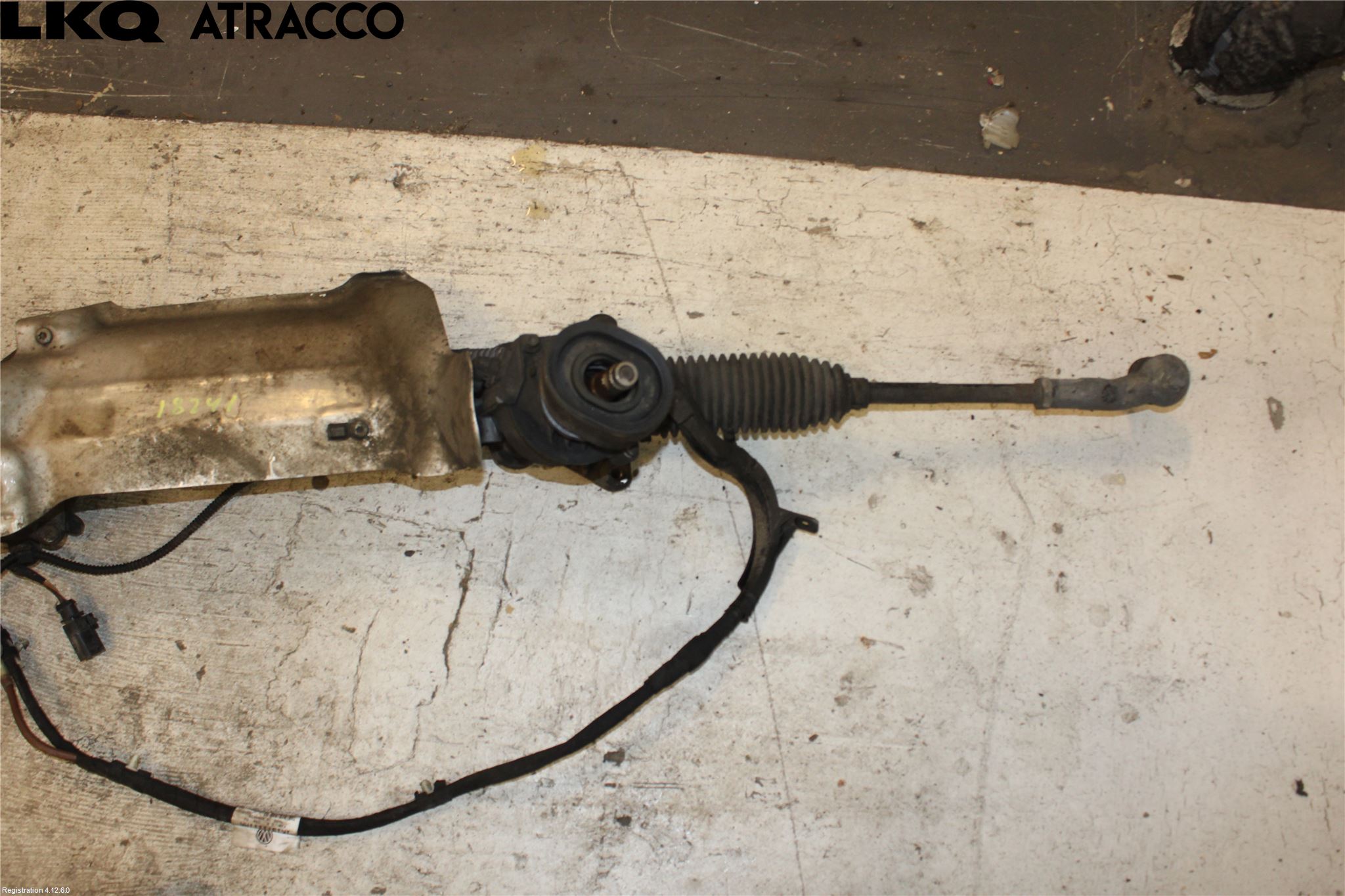 Volkswagen VW CADDY 11-15 Servo Snekke - Tannstang