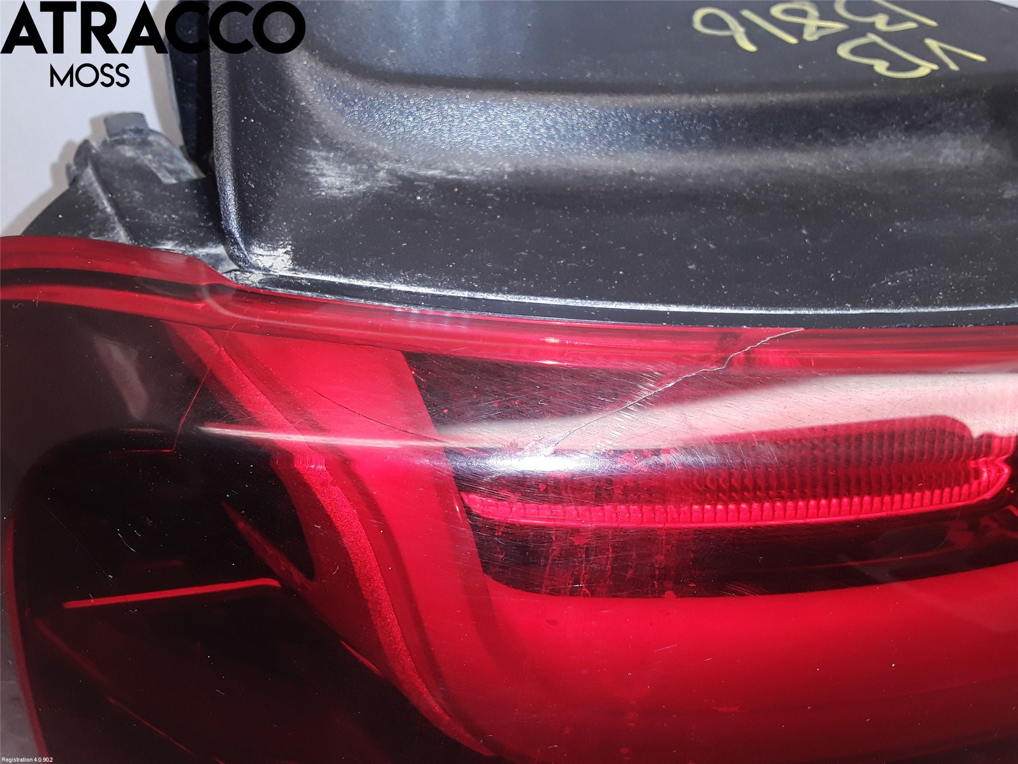 Citroen C4 CACTUS 14-20 Baklykt Venstre