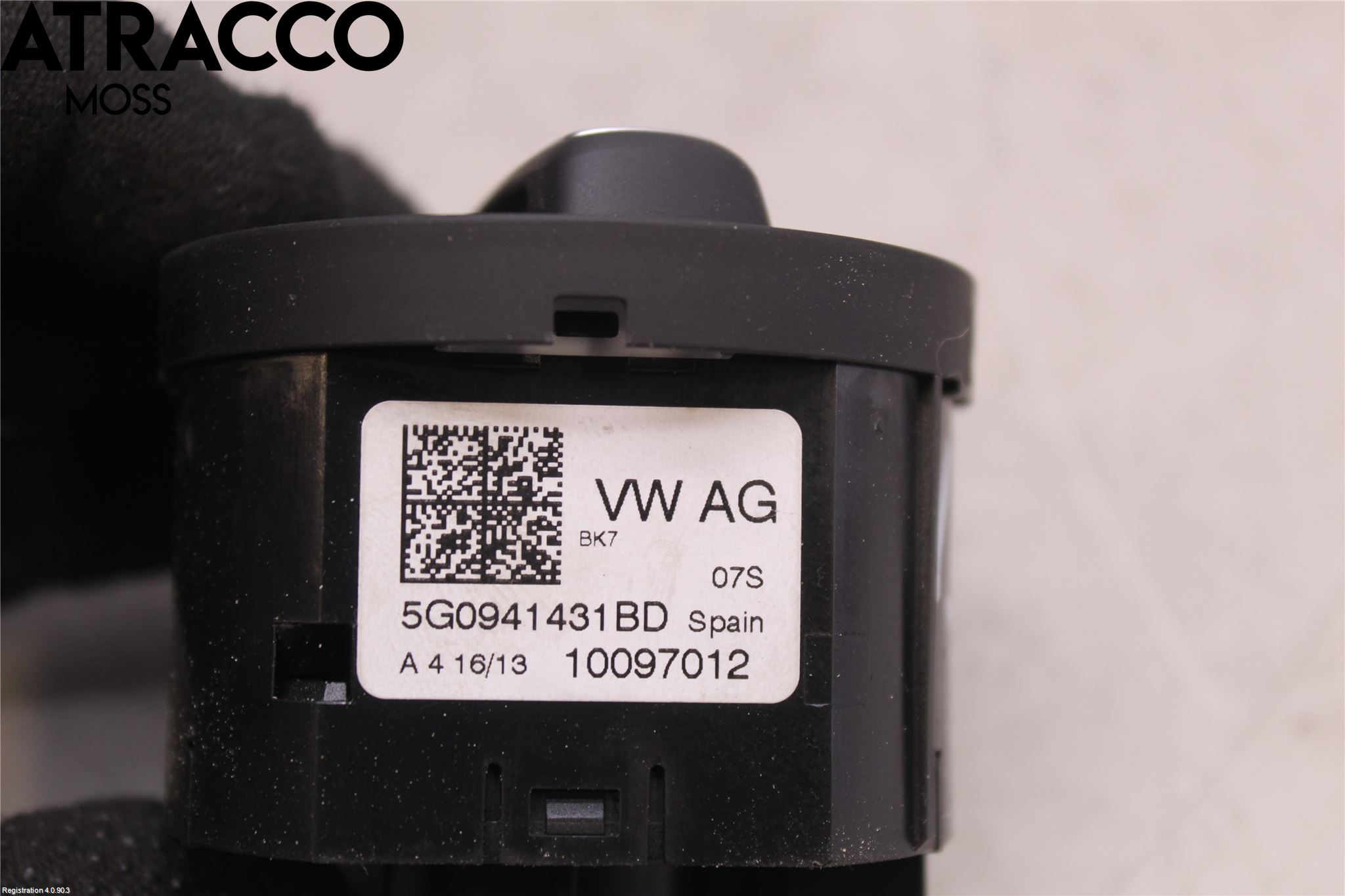 Volkswagen VW GOLF / E-GOLF VII 13-20 Bryter Hovedlys