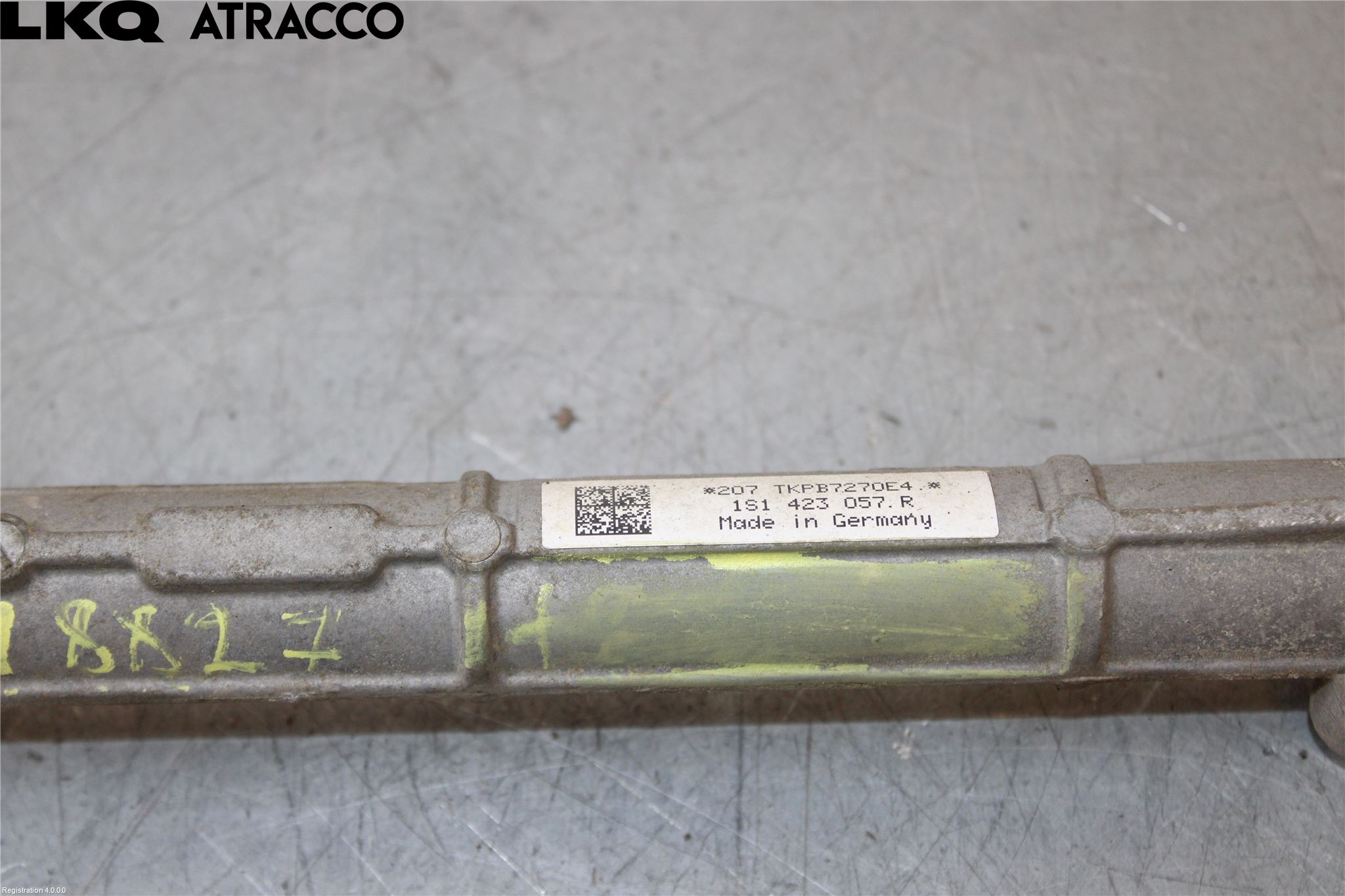 Volkswagen VW UP! / E-UP! Servo Snekke - Tannstang