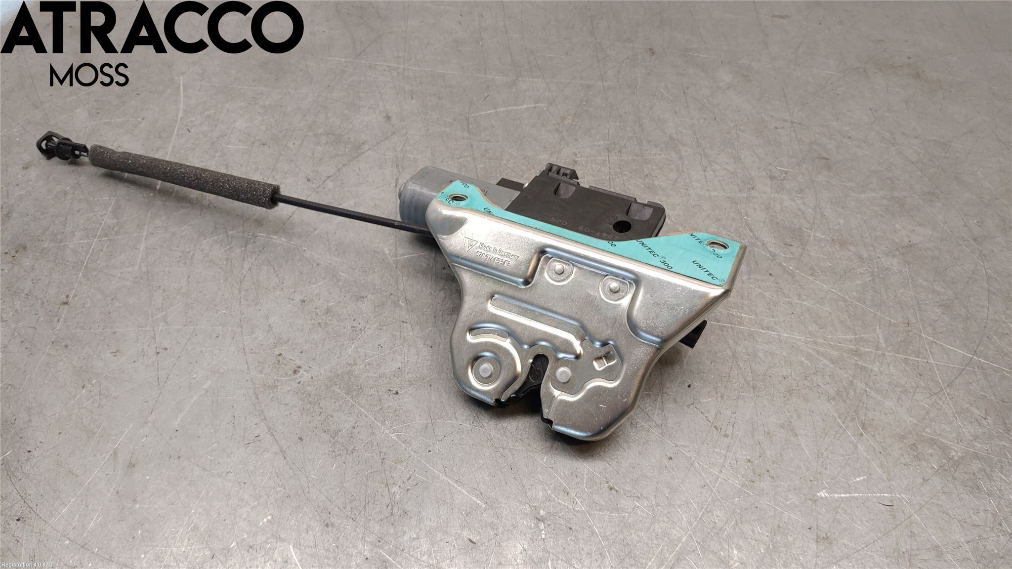 Porsche PANAMERA 09- Bakluke-Lokk Låsekasse