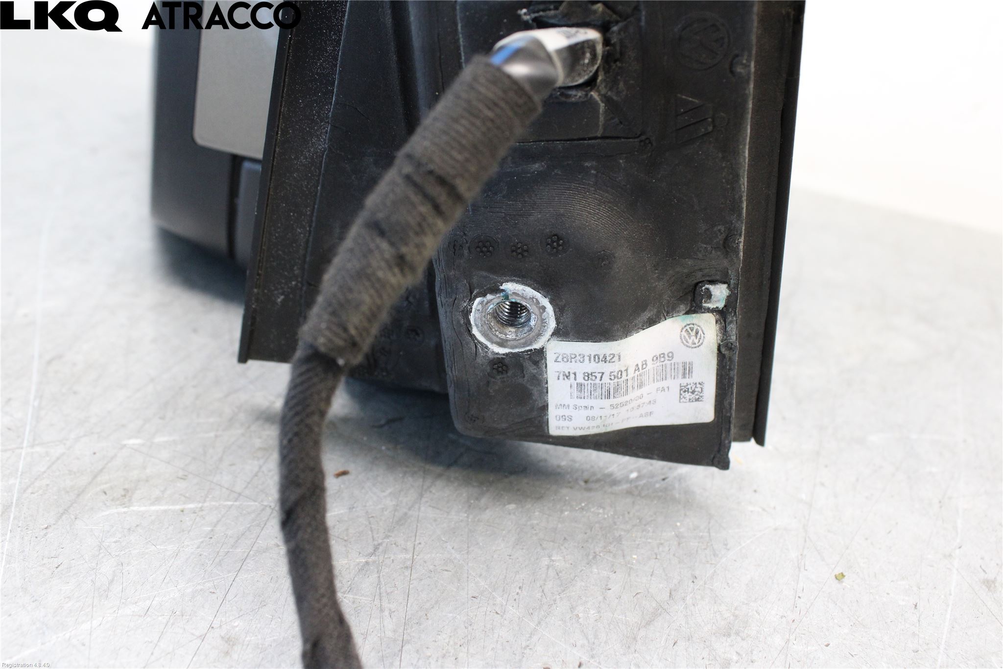 Volkswagen VW SHARAN 11- Speil V M-El Justering