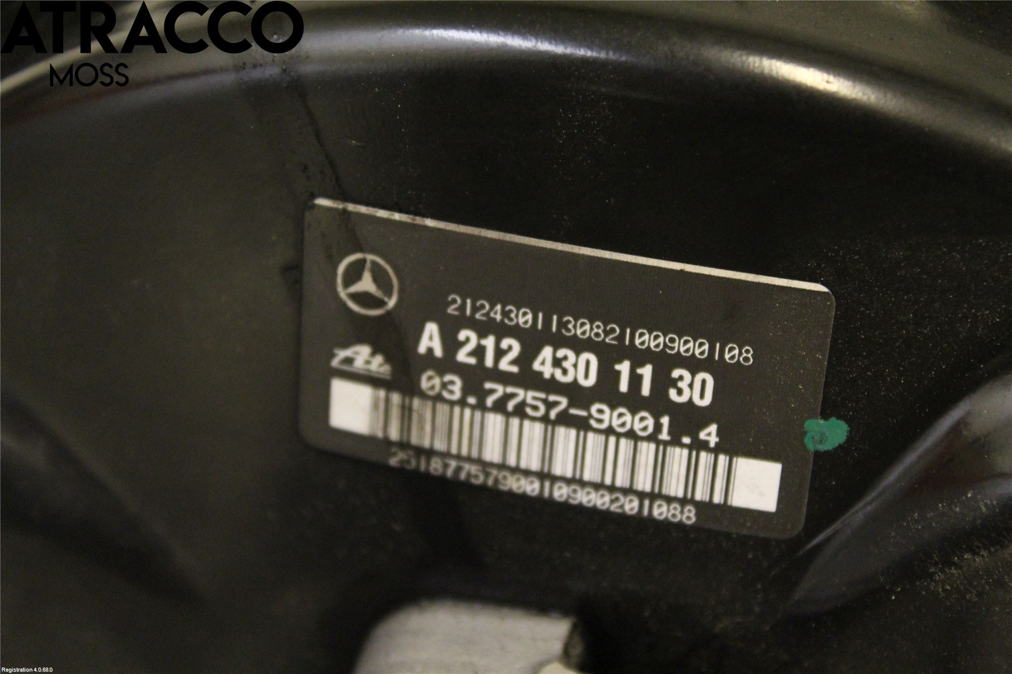 Mercedes-Benz MB E-KLASS (W212) 09-16 Bremseservo