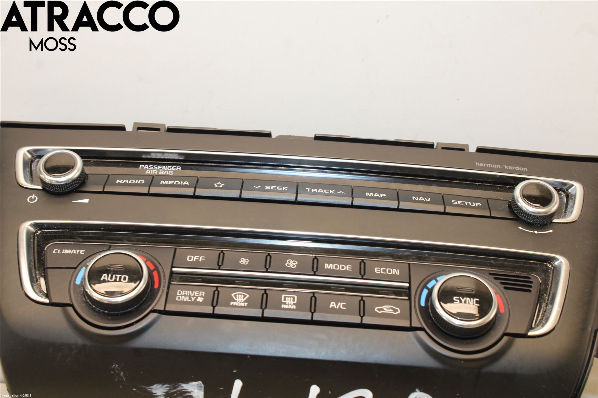 Kia OPTIMA 16-20 Varme Ac Betjening-Display