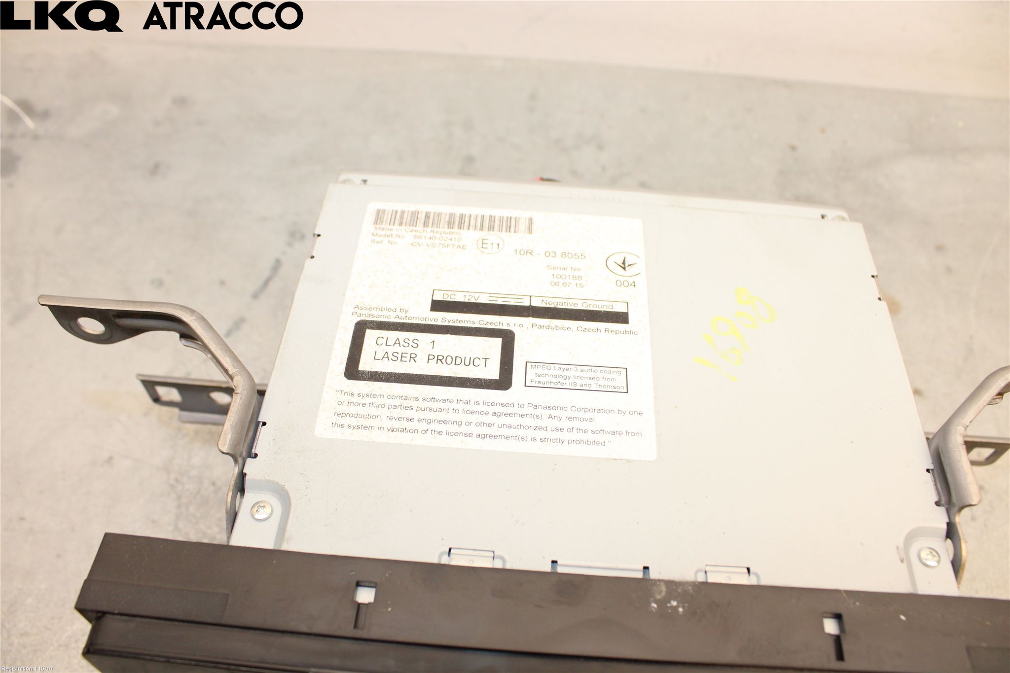 Toyota AURIS 13-19 Multifunktionsdisplay