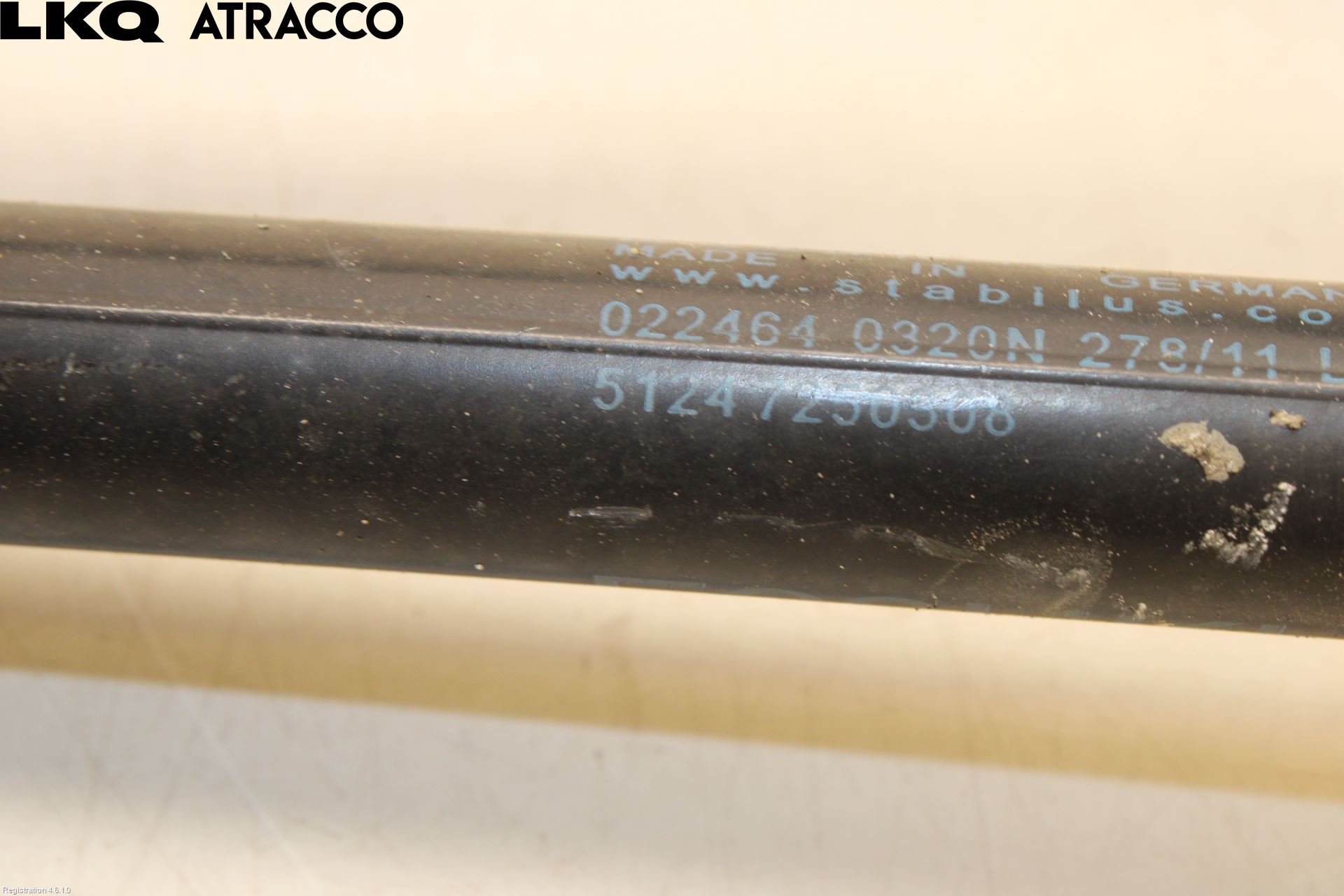 BMW 3 E90/91 SED/TOU 05-12 Bakluke Hengsel Venstre