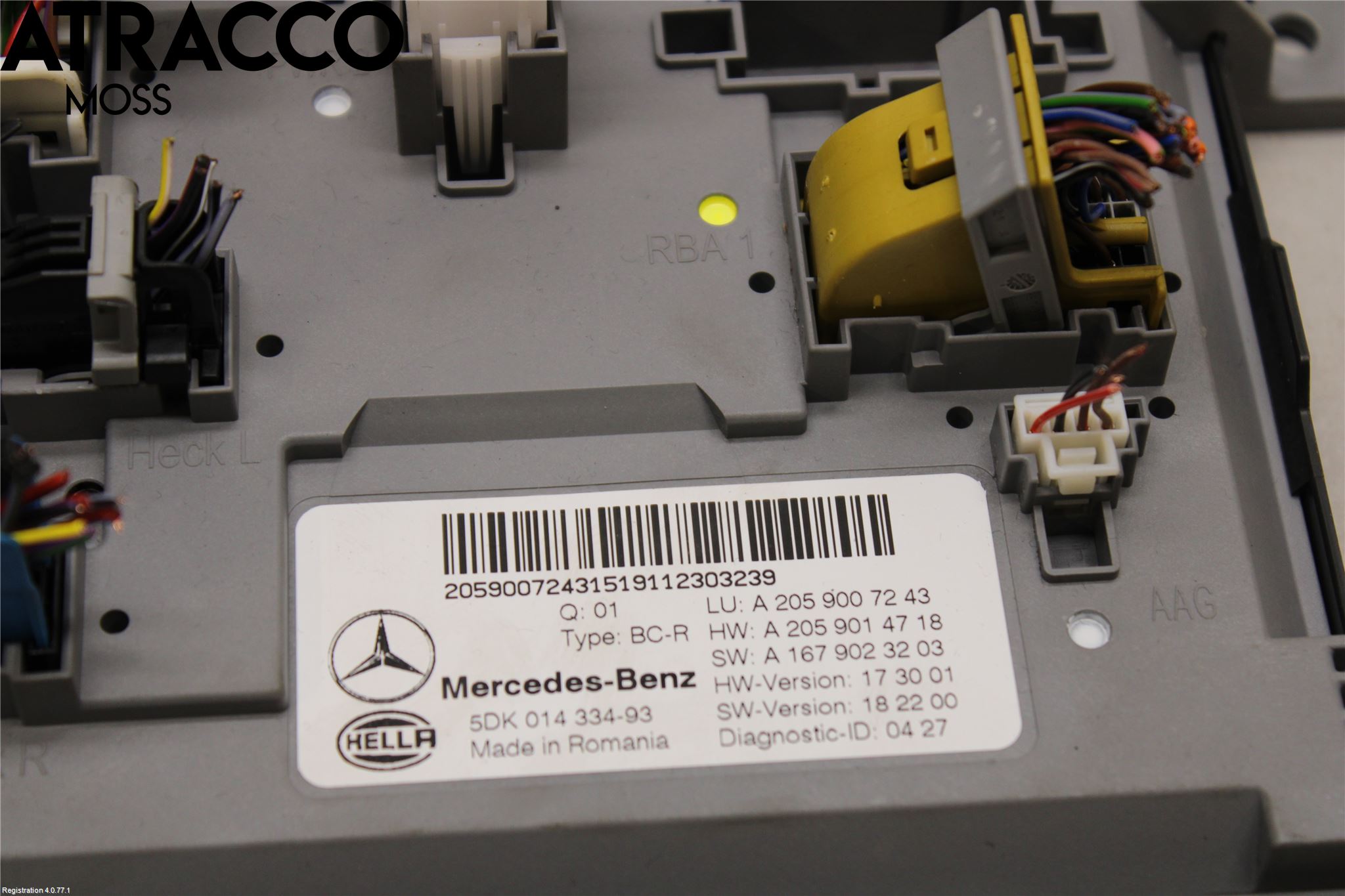 Mercedes-Benz MB EQC (N293) 20- Styreenhet Øvrig