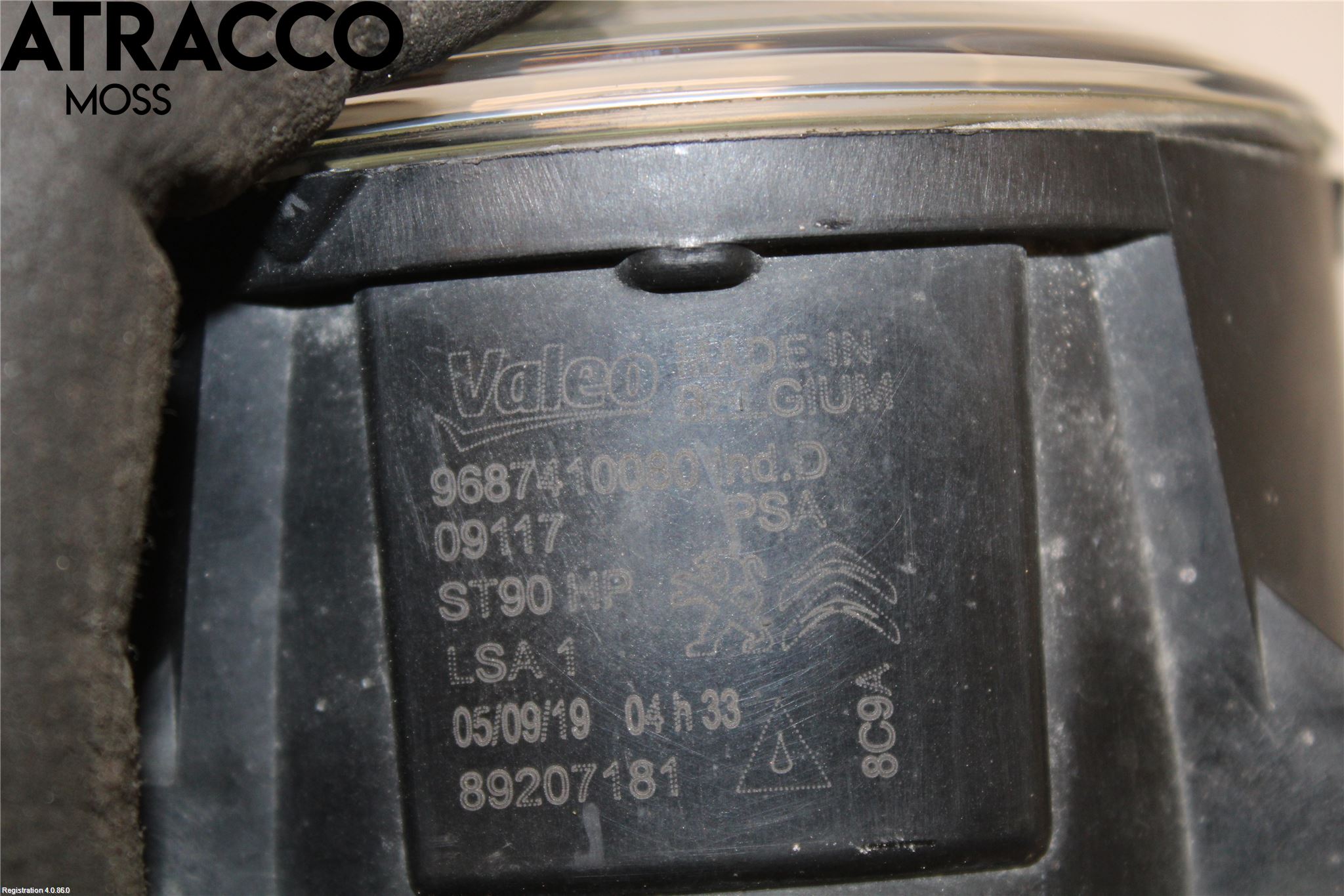 Opel VIVARO 20- Frontlykt-Kurve-Tåkelys