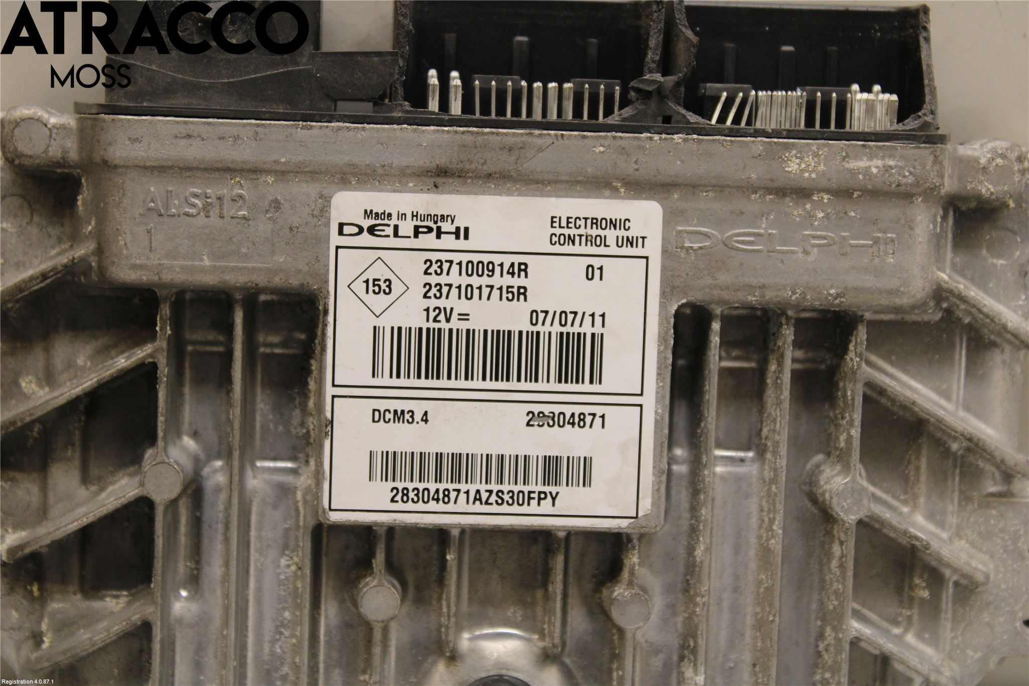 Renault MEGANE III 09-15 Styreenhet Innsprøytning