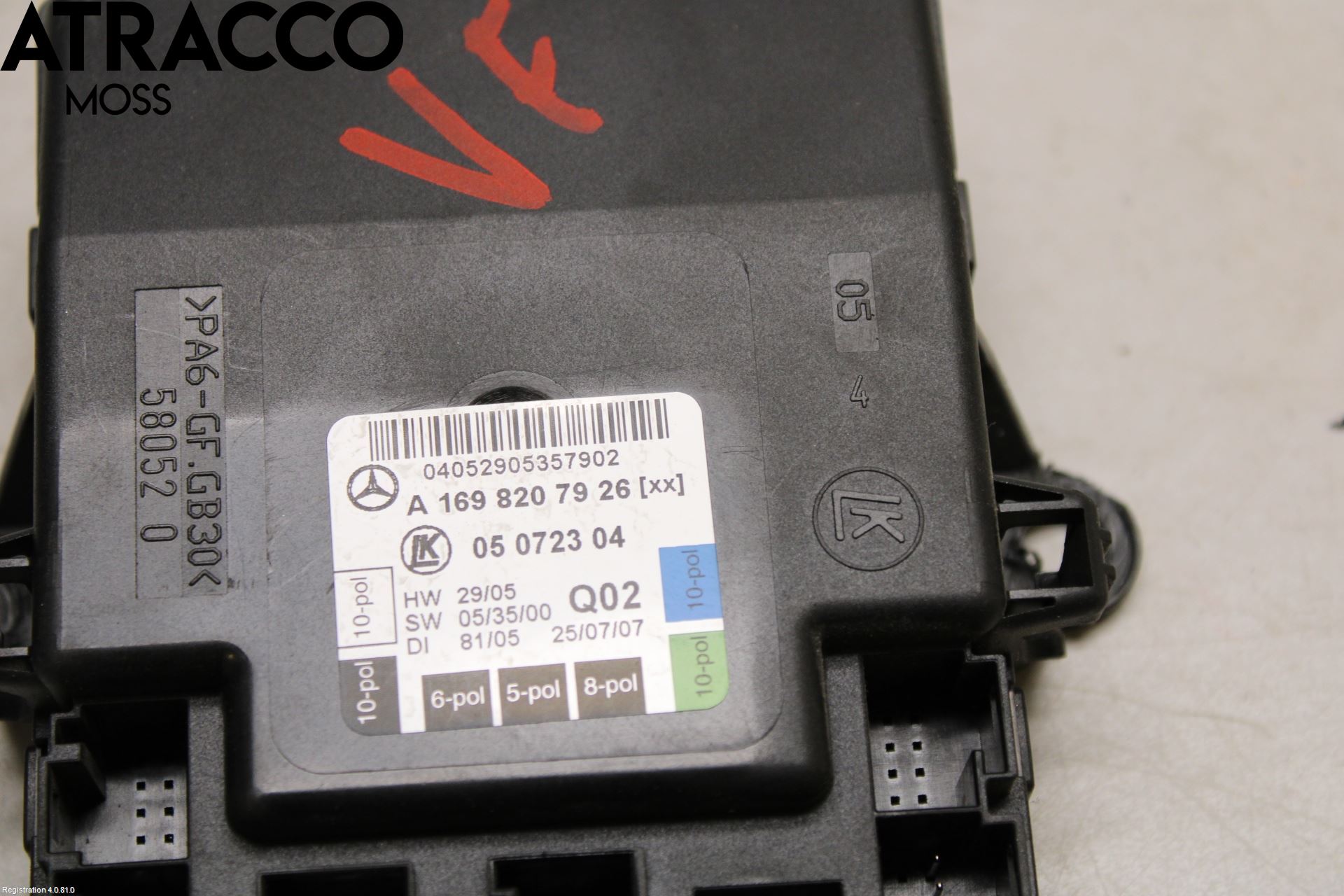 Mercedes-Benz MB A-KLASS (W169) 04-12 Styreenhet Dør