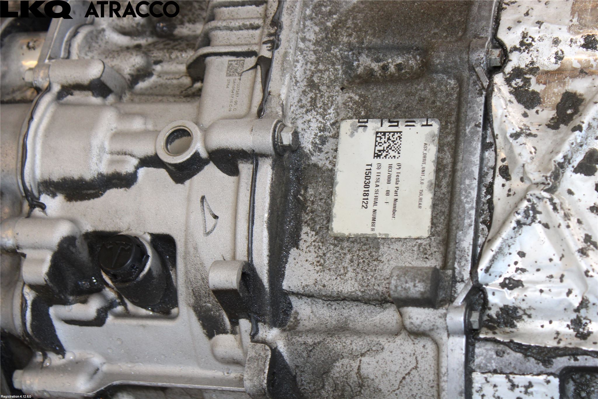 Tesla MODEL S 13- Motor Elektrisk Fram