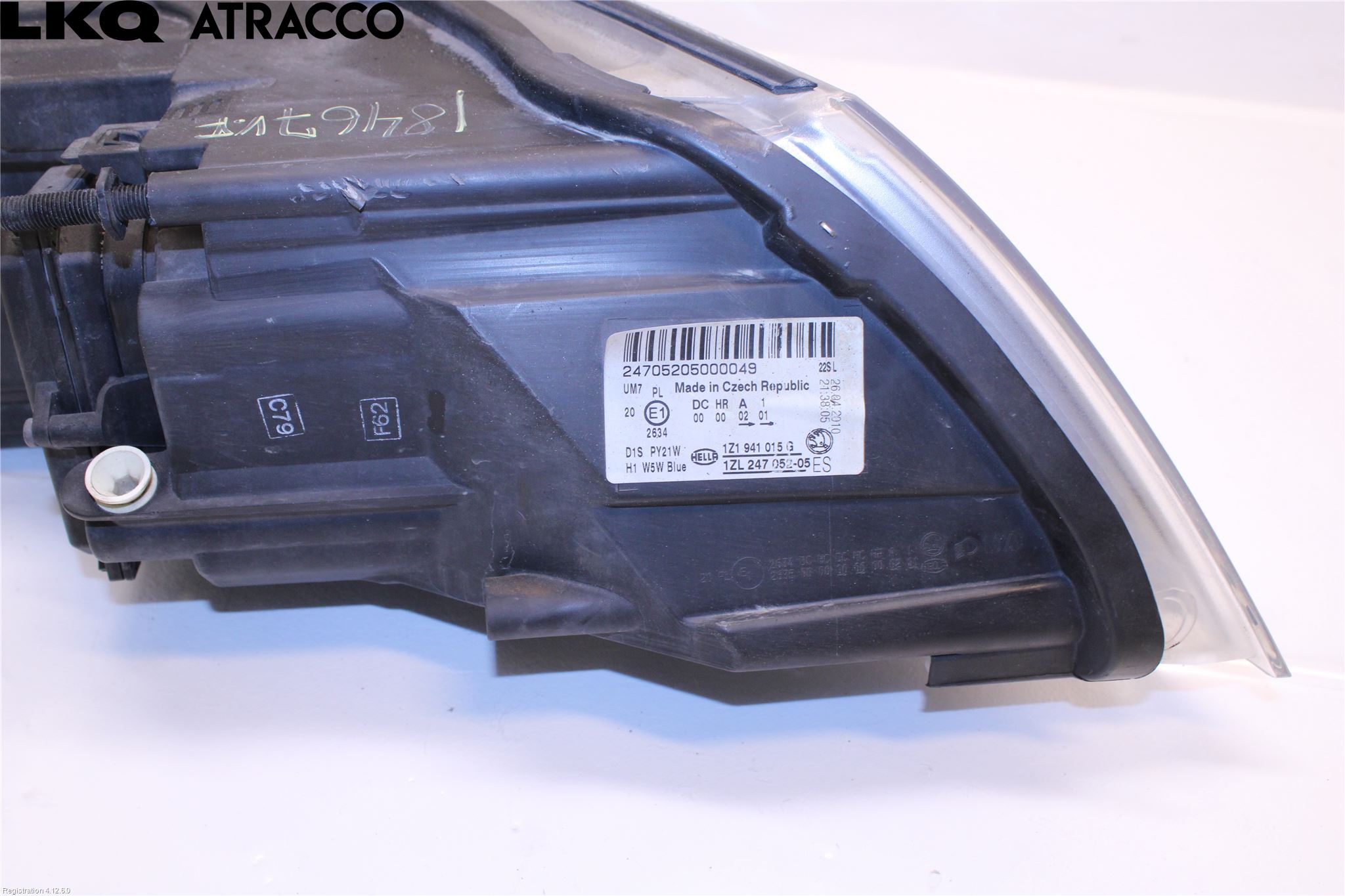 Skoda OCTAVIA (1Z) 05-13 Frontlykt Venstre