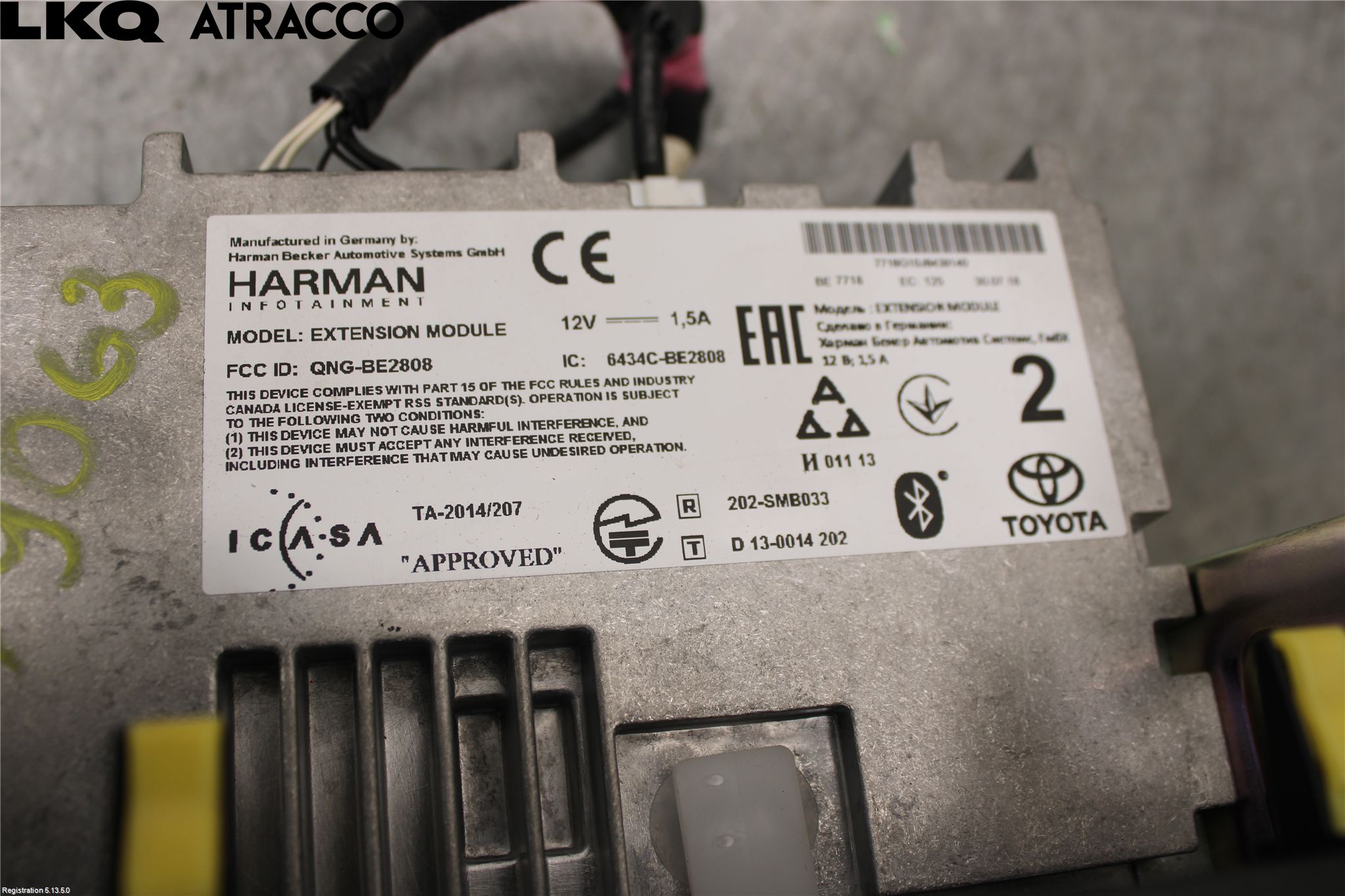 Toyota HILUX 16- Multifunktionsdisplay
