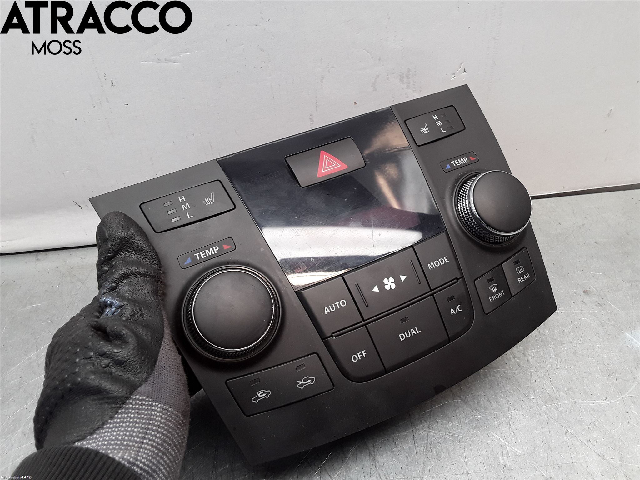 Suzuki KIZASHI Varme Ac Betjening-Display