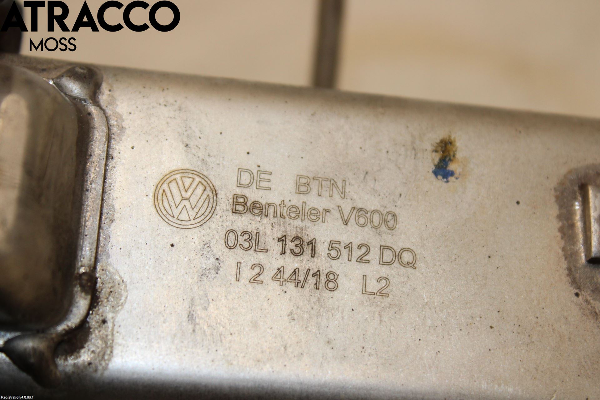 Volkswagen VW GOLF VI 09-13 Eksos Kjøler