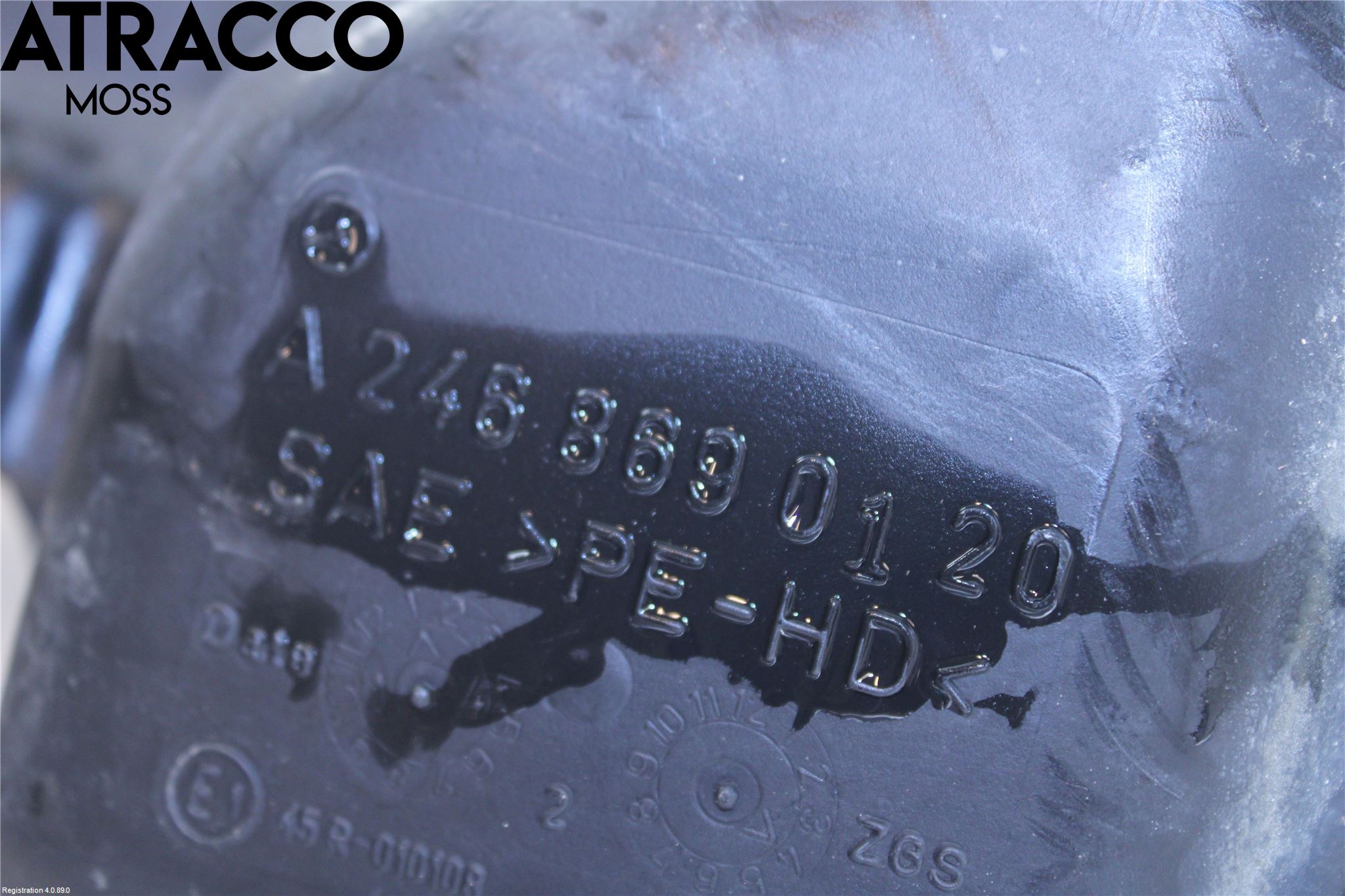 Mercedes-Benz MB A-KLASS (W176) 13-18 Spylerbeholder Frontrute