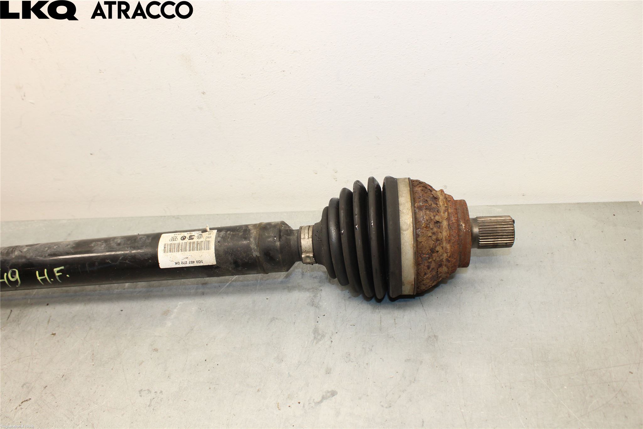 Audi A3/S3 8V 13-20 Drivaksel Foran Kompl Høyre