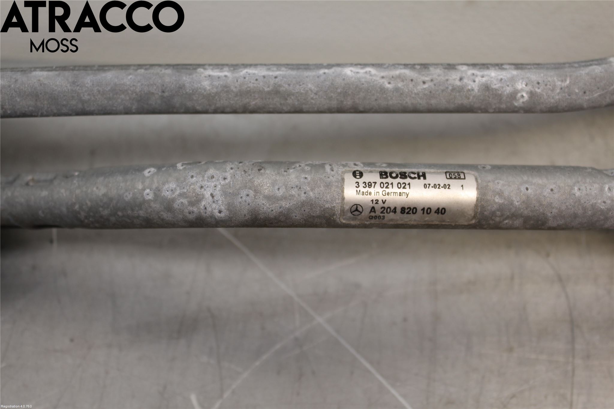 Mercedes-Benz MB C-KLASS (W204) 07-15 Viskermotor Frontrute