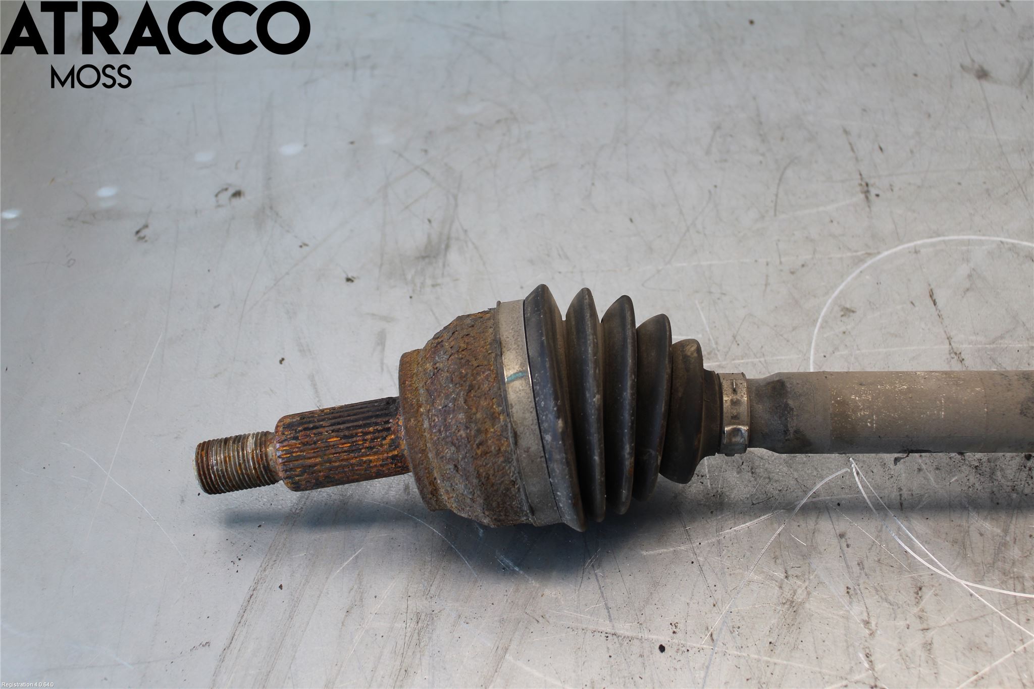 Landrover RANGE ROVER SPORT (L320) 10-13 Drivaksel Foran Kompl Venstre