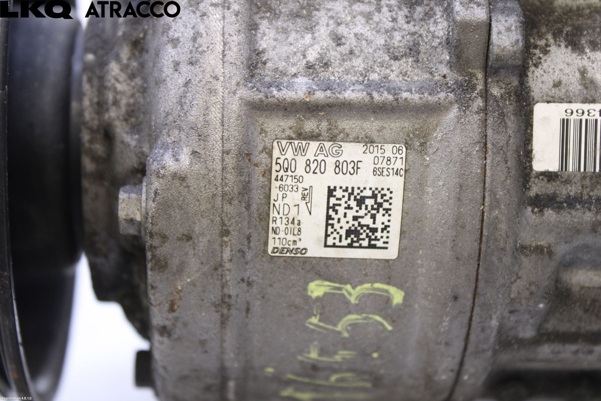 Volkswagen VW TRANSP/CARAVELLE (T6) 16-22 Varme Ac Kompressor