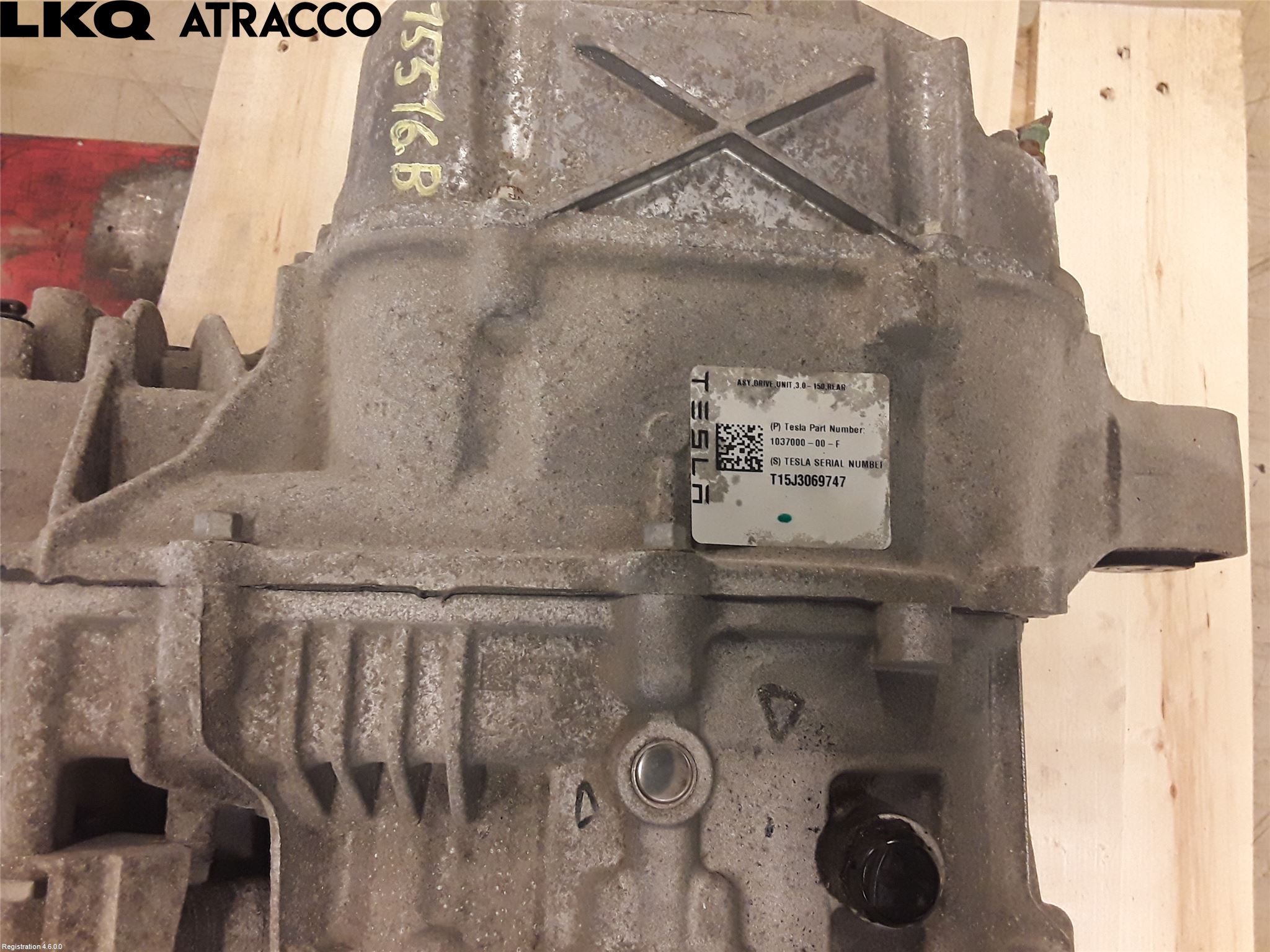 Tesla MODEL S 13- Motor Elektrisk Fram